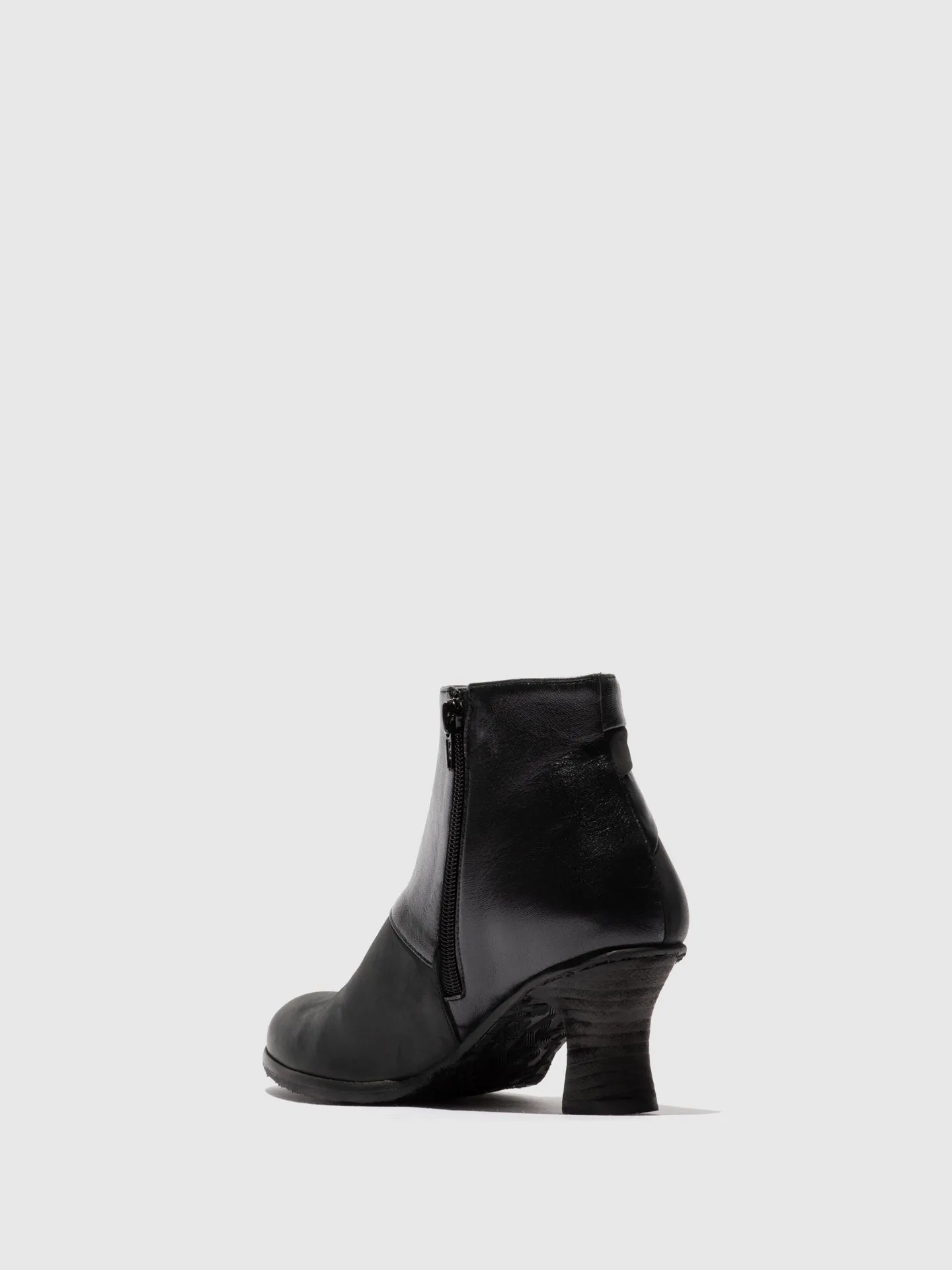 Zip Up Ankle Boots BRAL162FLY BLACK sold by Fly London product image thumbnail 3
