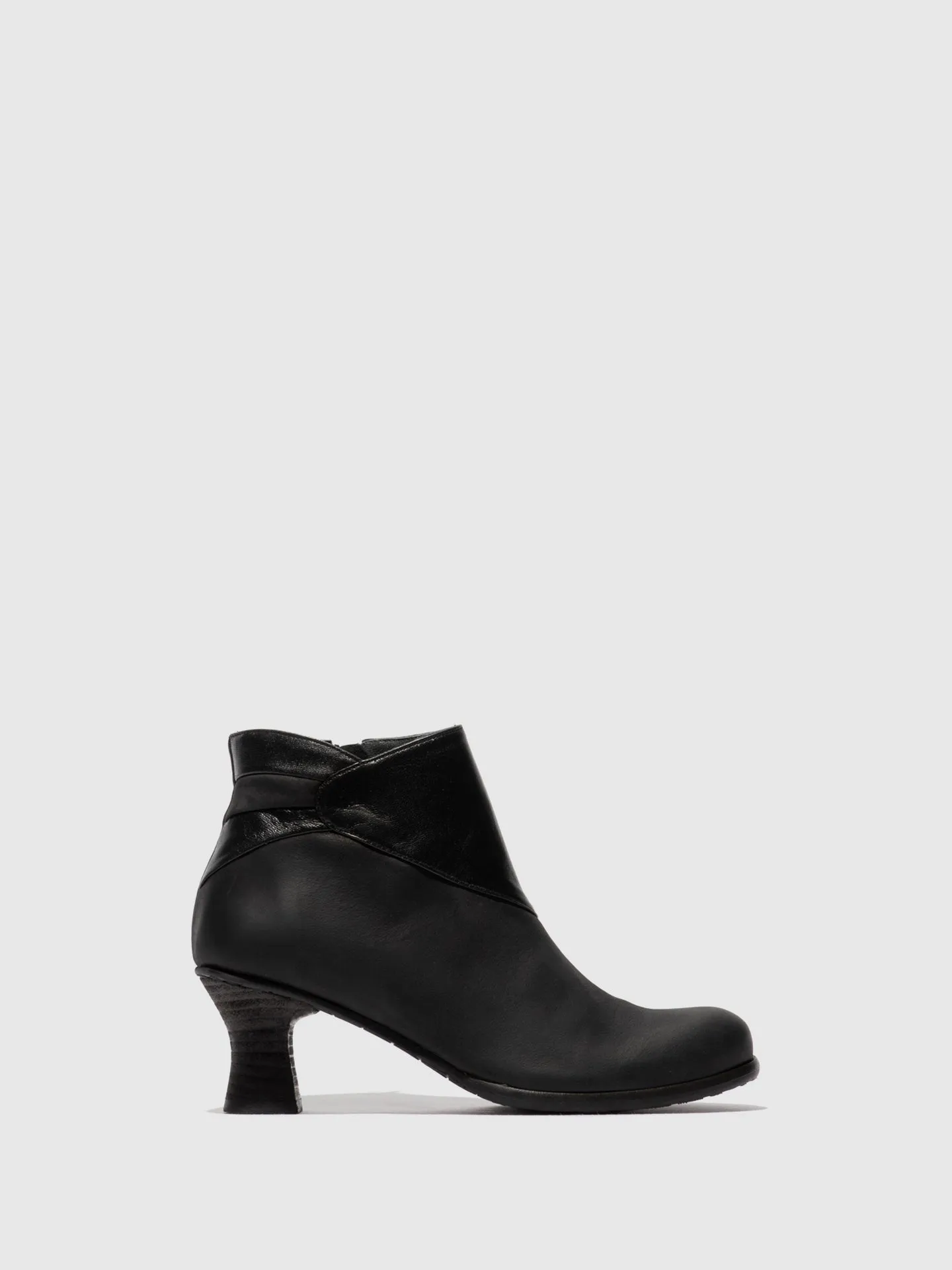 Zip Up Ankle Boots BRAL162FLY BLACK sold by Fly London