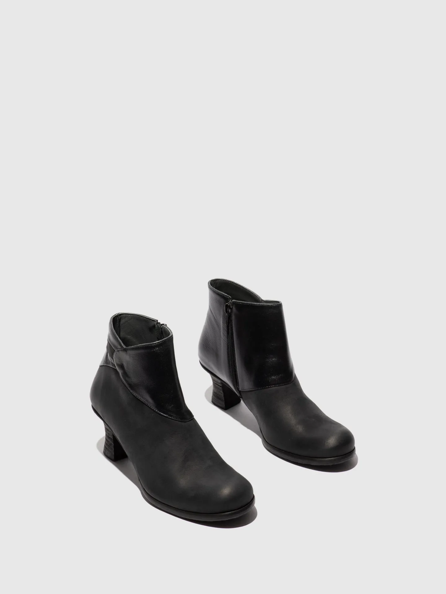 Zip Up Ankle Boots BRAL162FLY BLACK sold by Fly London product image thumbnail 2