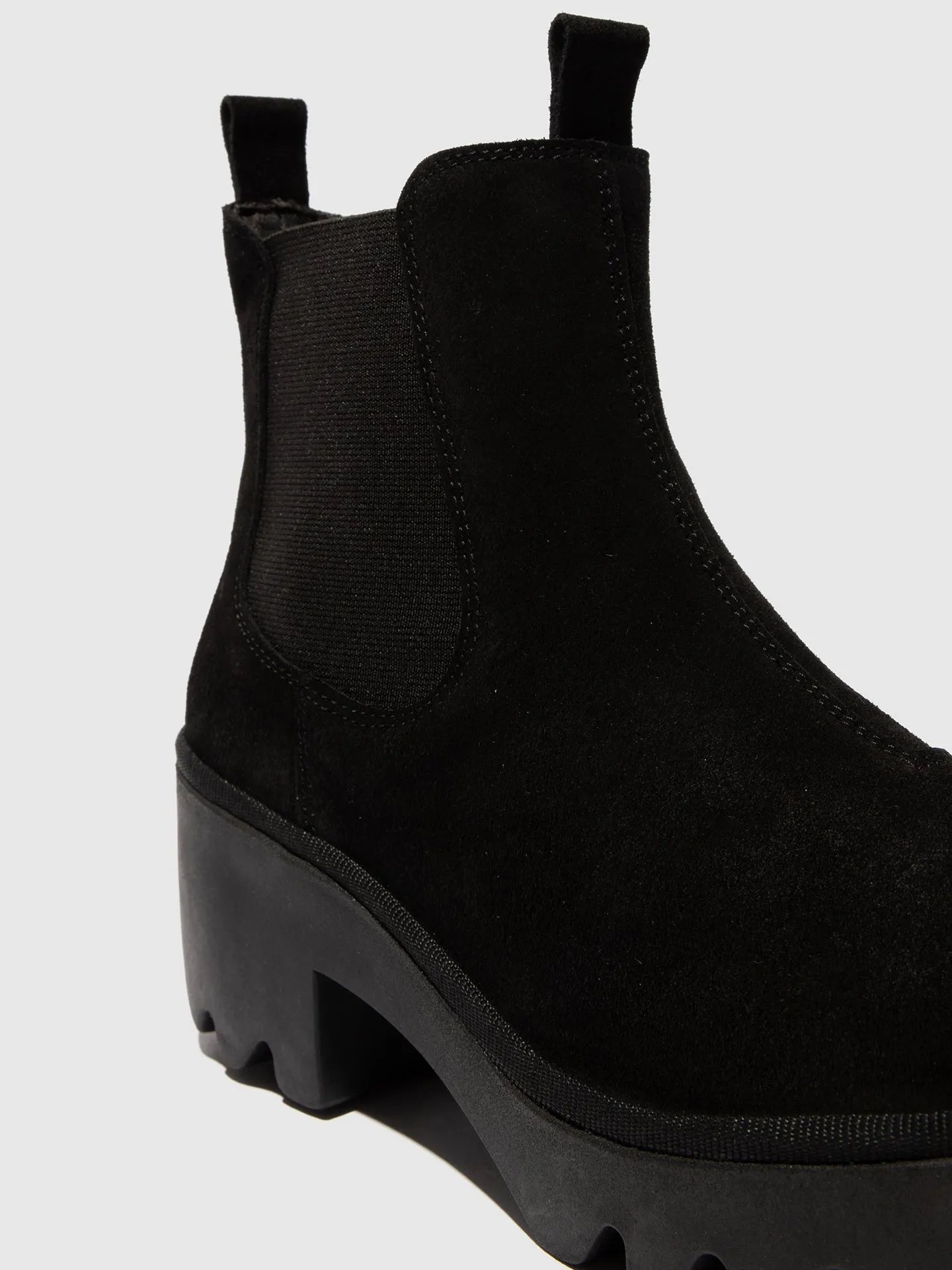 Chelsea Ankle Boots TRIG514FLY OIL SUEDE BLACK sold by Fly London product image thumbnail 4