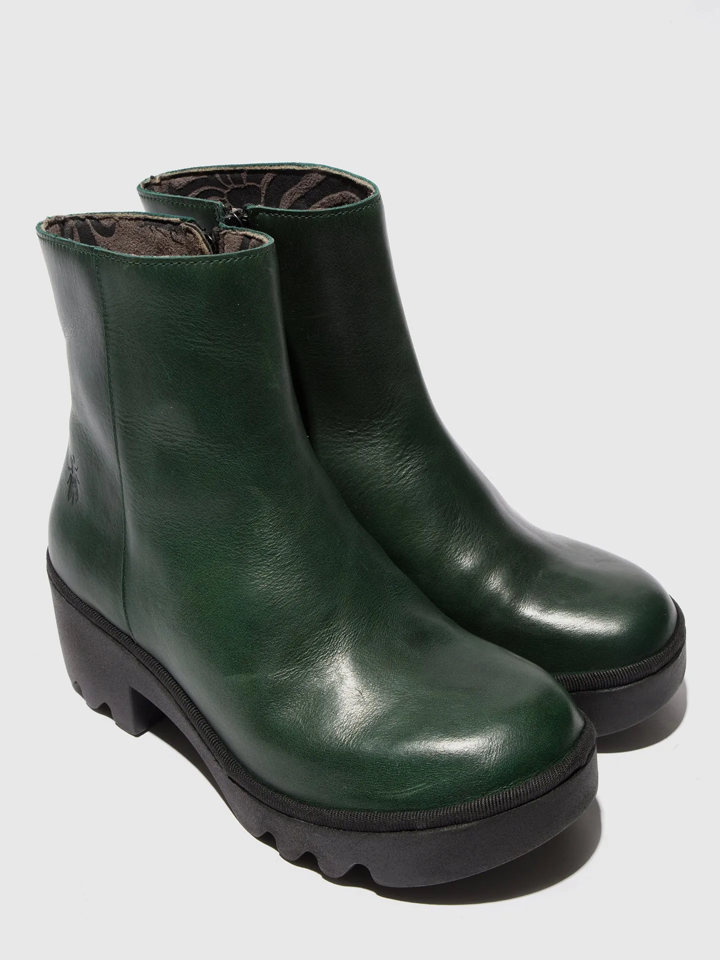 Zip Up Ankle Boots TOOR513FLY PETROL sold by Fly London product image thumbnail 4