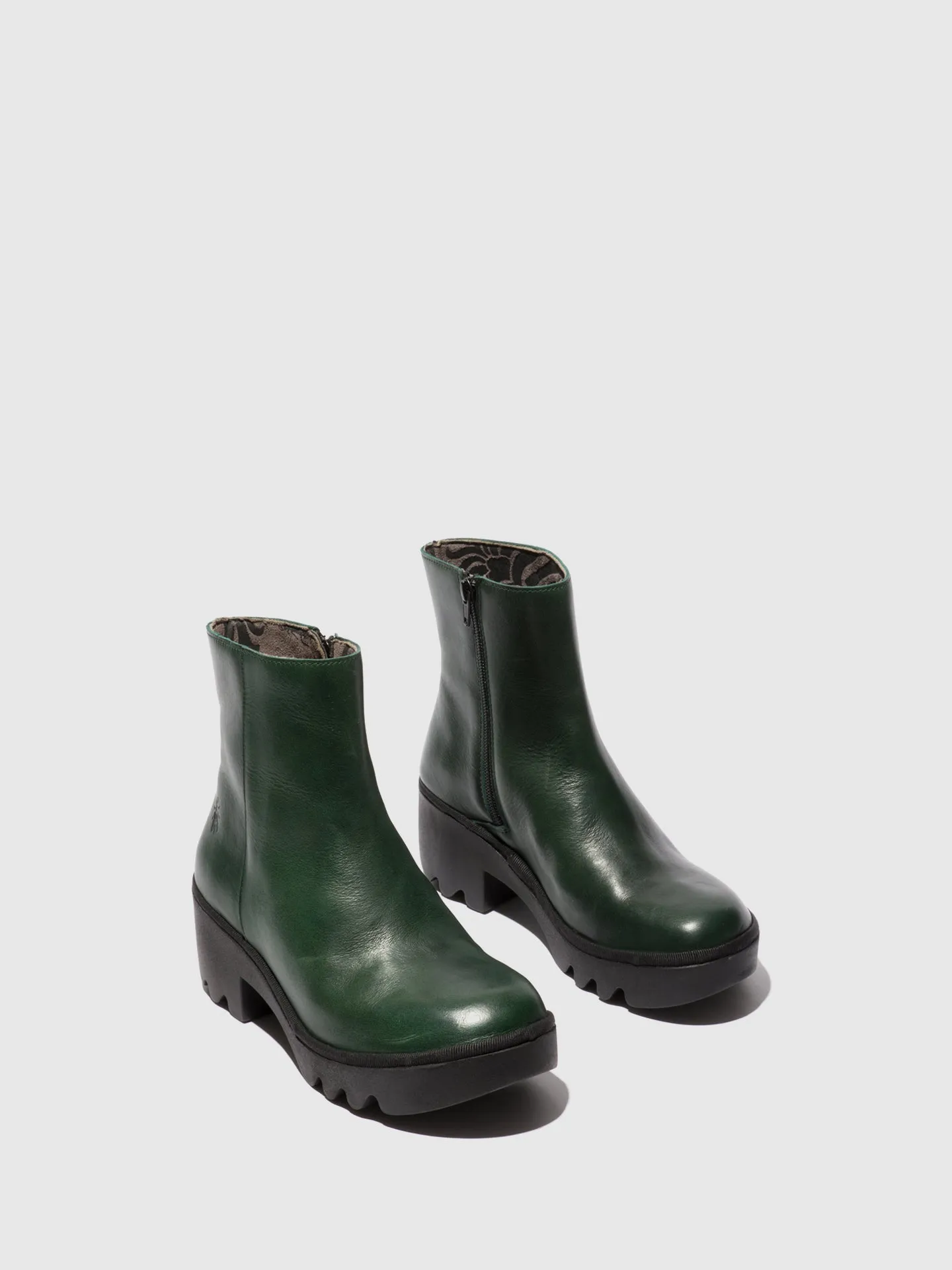 Zip Up Ankle Boots TOOR513FLY PETROL sold by Fly London product image thumbnail 2