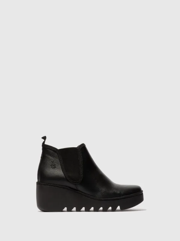 Chelsea Ankle Boots BYNE349FLY DUBLIN BLACK sold by Fly London
