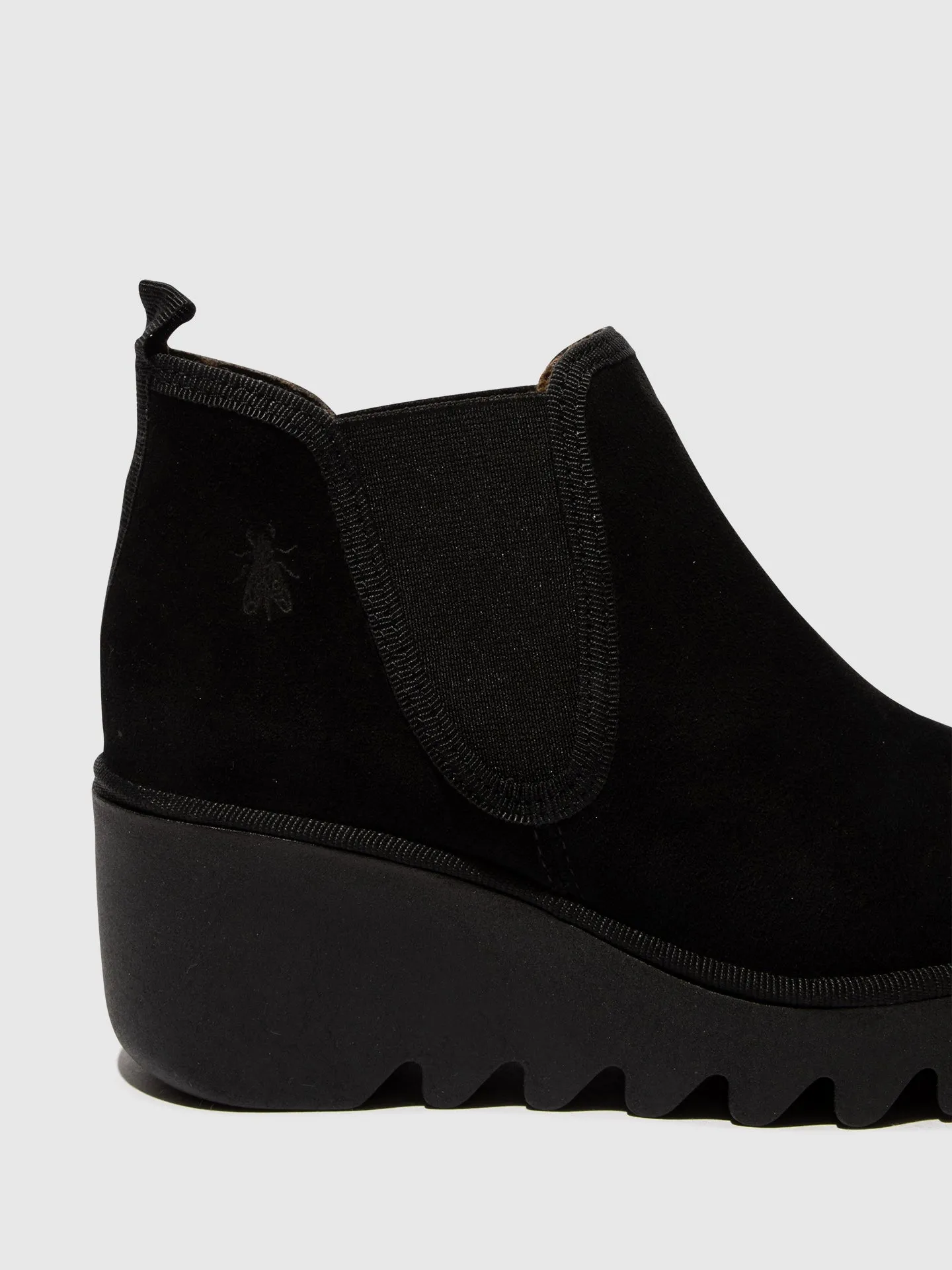 Chelsea Ankle Boots BYNE349FLY OIL SUEDE BLACK sold by Fly London product image thumbnail 4
