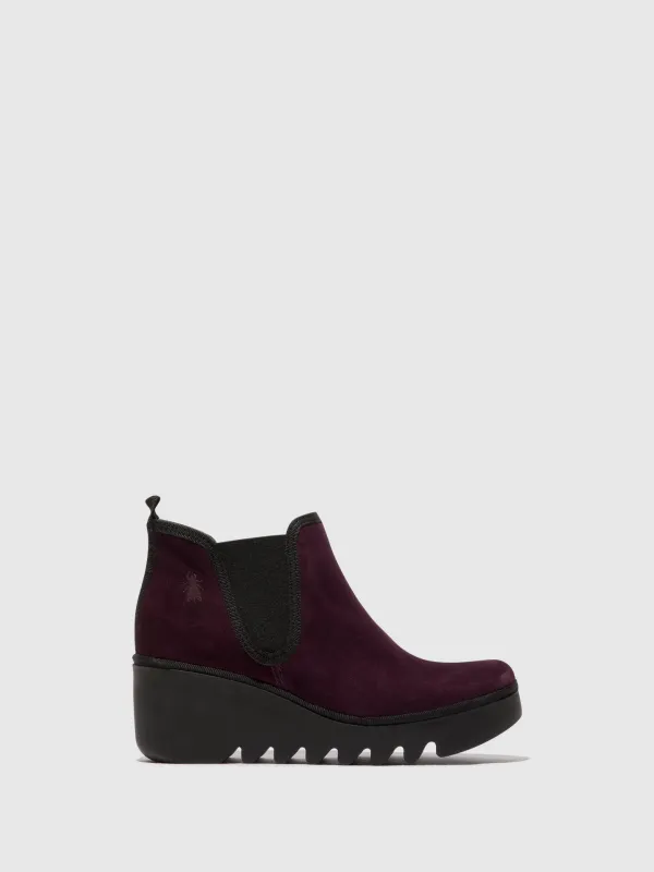 Chelsea Ankle Boots BYNE349FLY PURPLE sold by Fly London