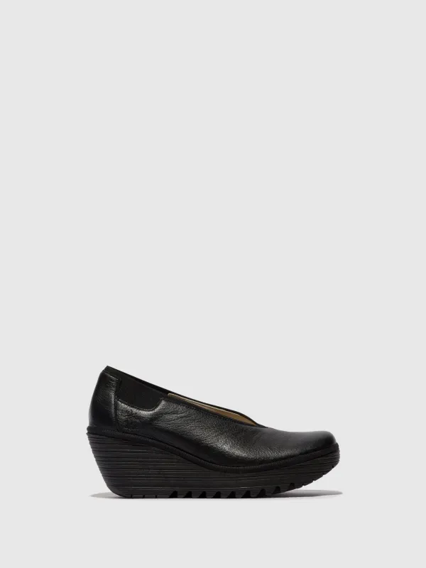 Slip-on Shoes YOZA438FLY BLACK sold by Fly London