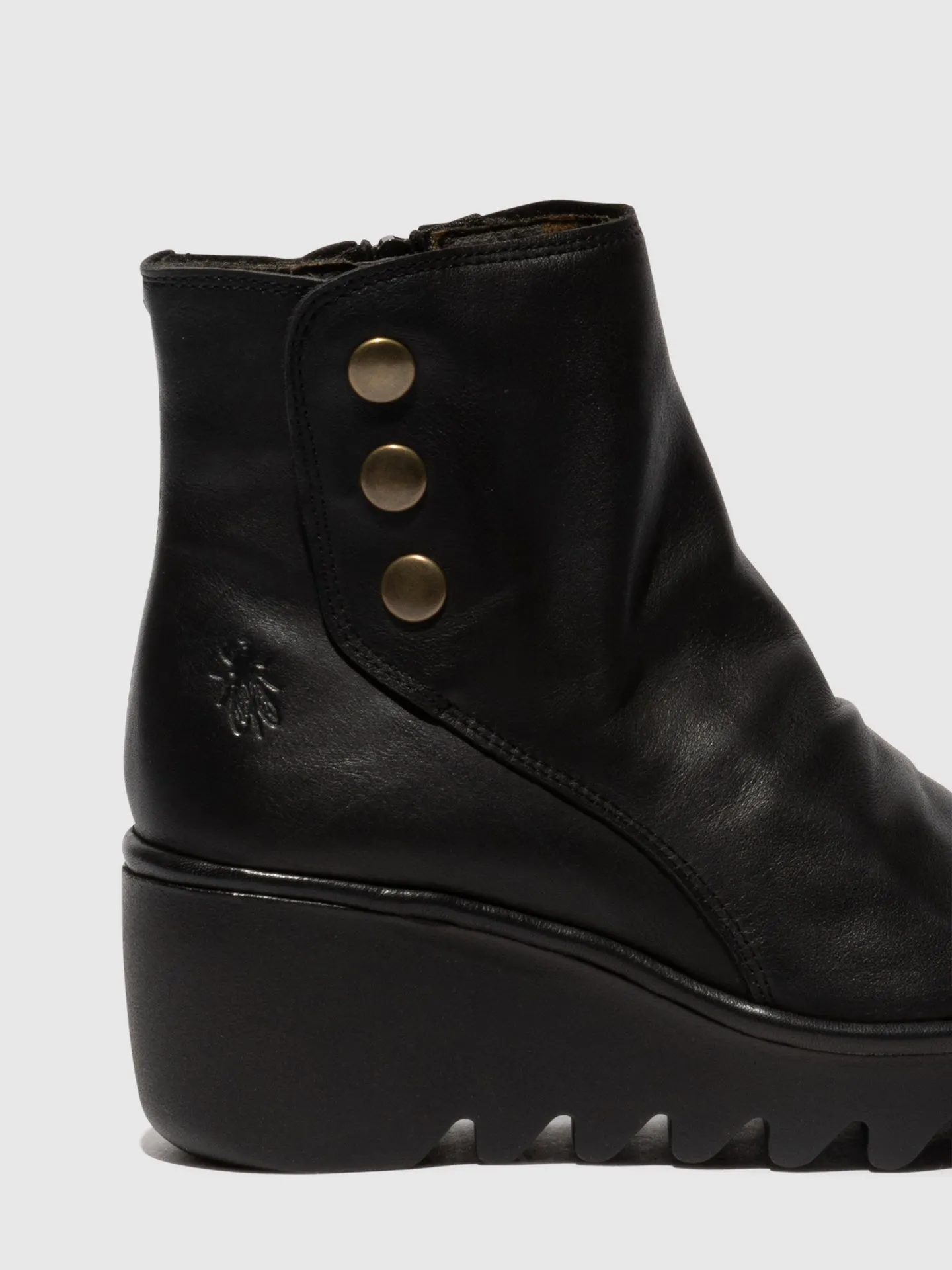 Zip Up Ankle Boots BROM344FLY BLACK sold by Fly London product image thumbnail 3