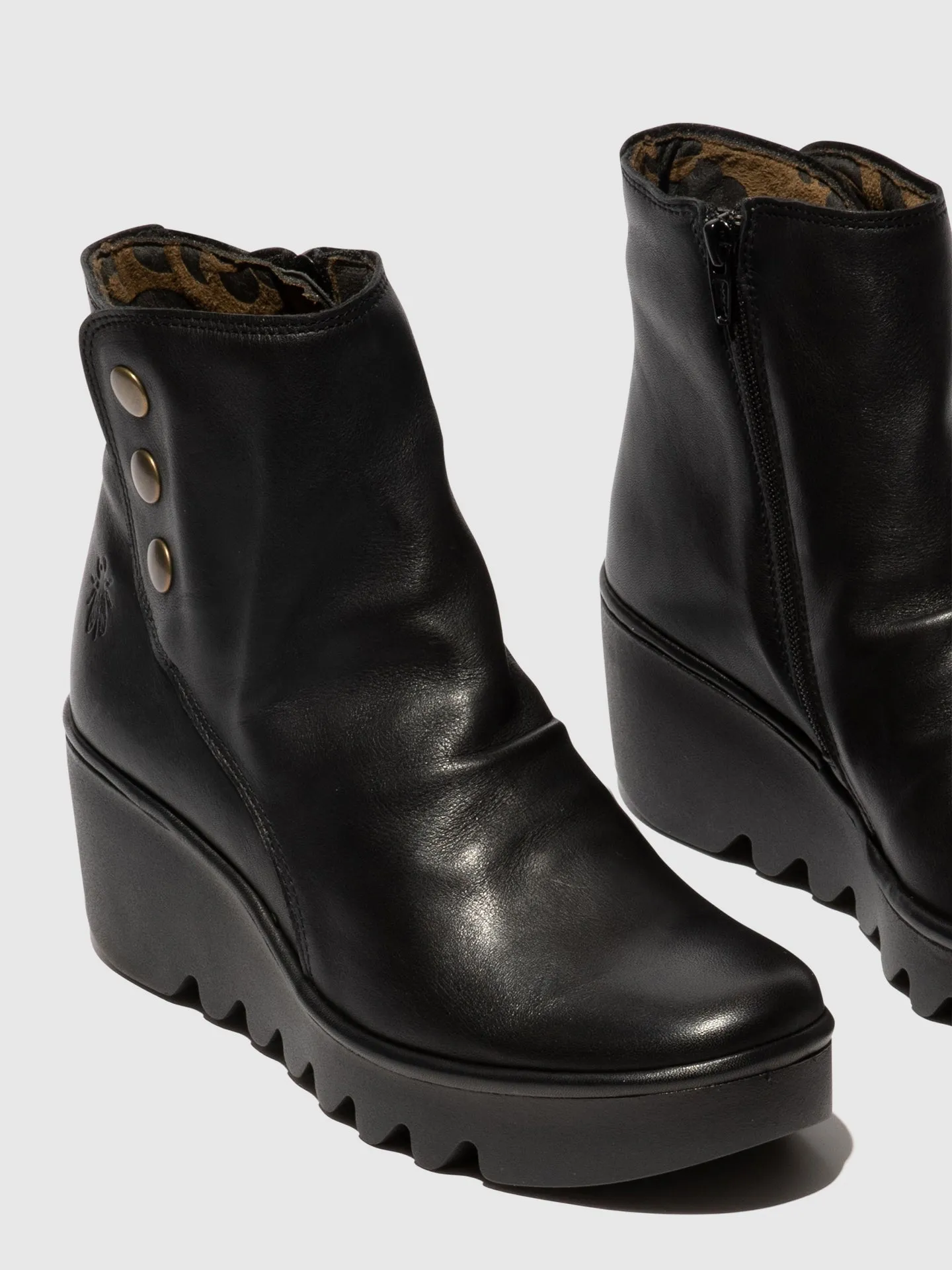 Zip Up Ankle Boots BROM344FLY BLACK sold by Fly London product image thumbnail 4