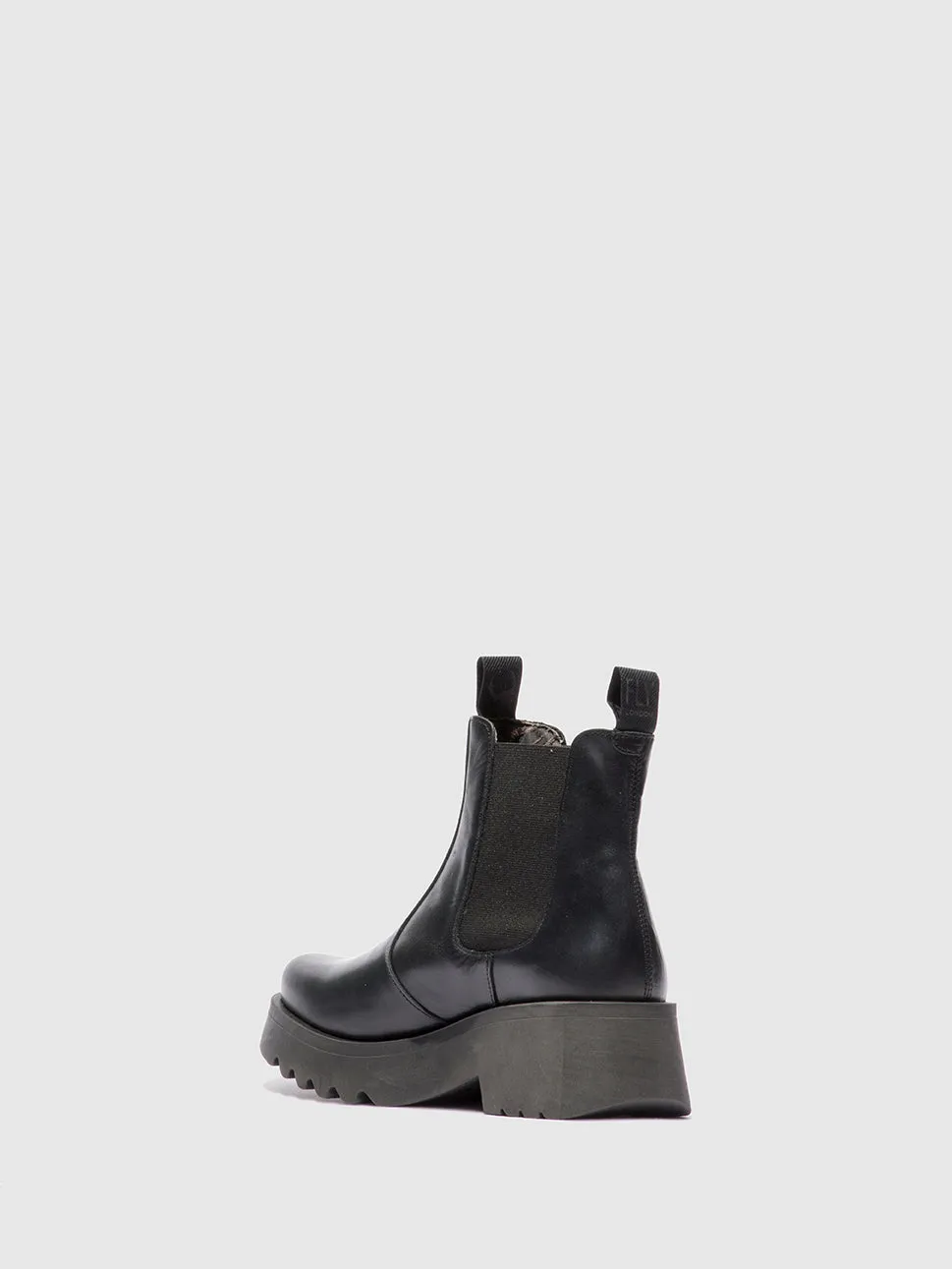 Chelsea Ankle Boots MEDI789FLY RUG BLACK sold by Fly London product image thumbnail 3