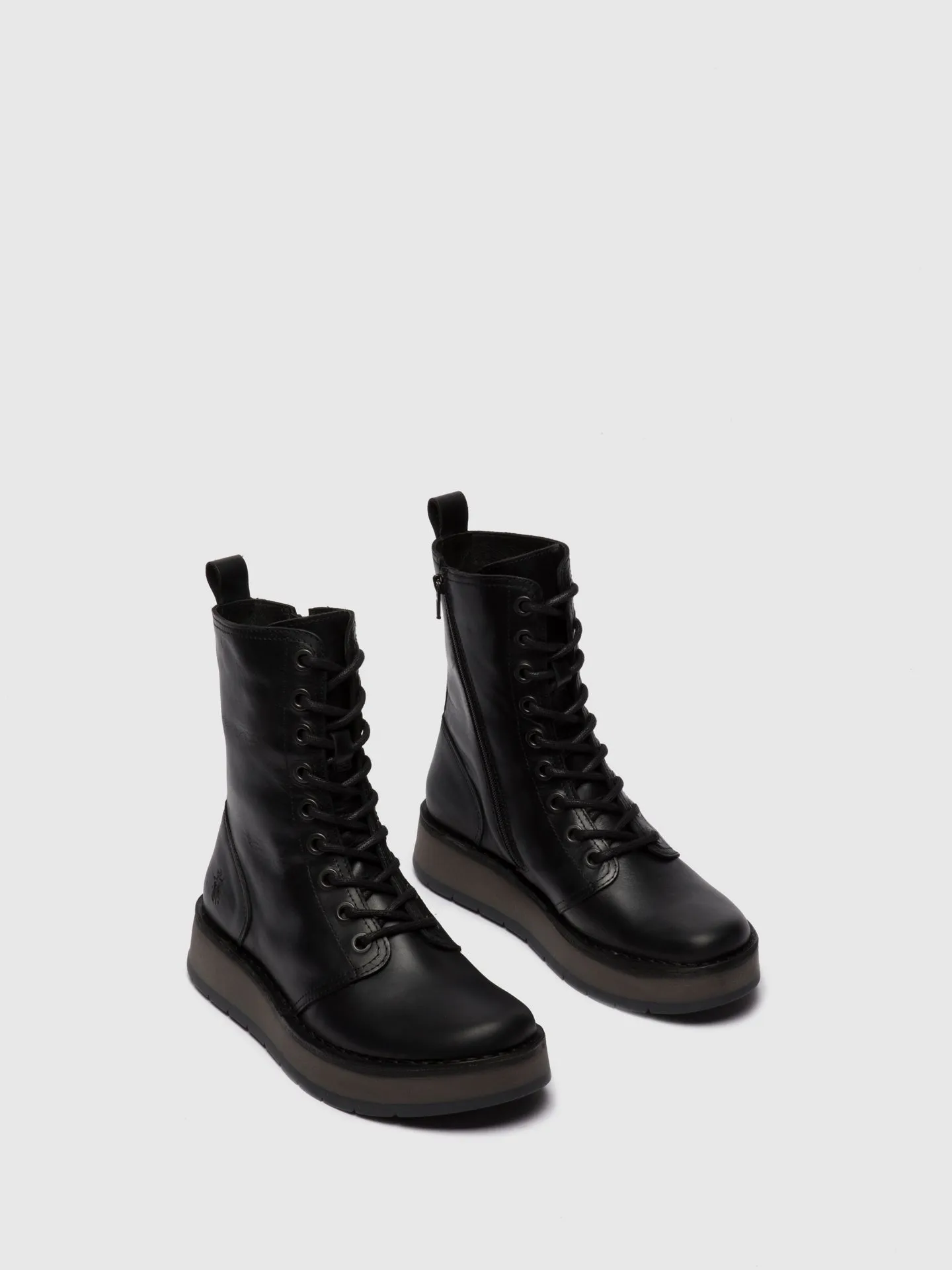 Lace-up Ankle Boots RAMI043FLY RUG BLACK sold by Fly London product image thumbnail 2