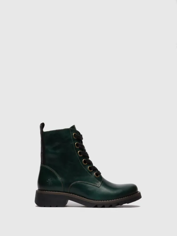 Lace-up Ankle Boots RAGI539FLY PETROL sold by Fly London