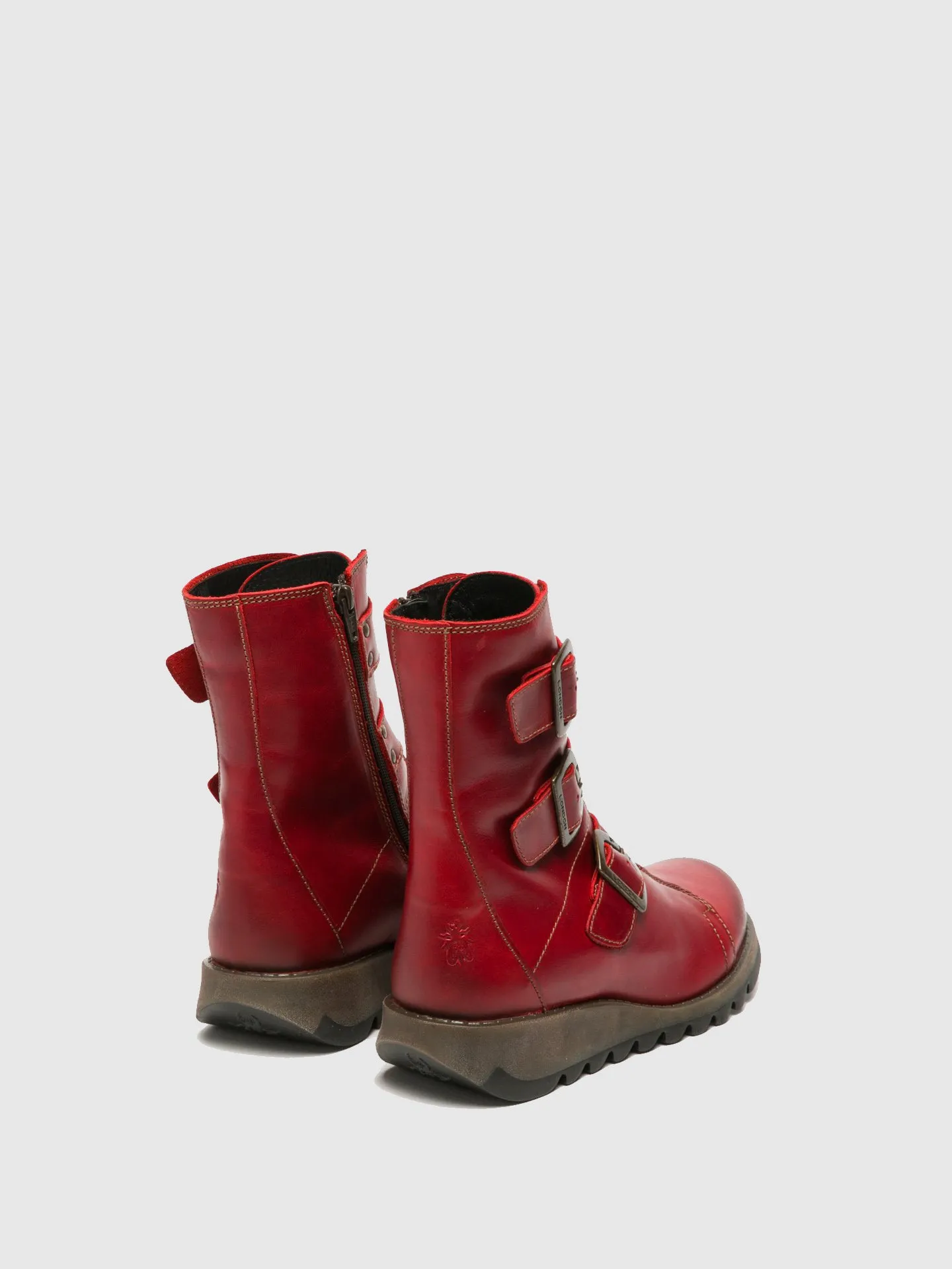 Buckle Ankle Boots SCOP110FLY RED sold by Fly London product image thumbnail 3