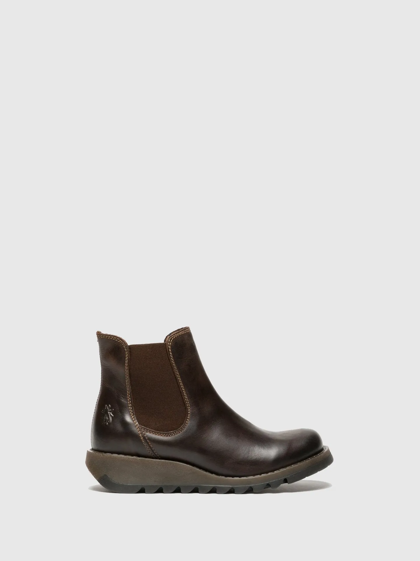Chelsea Ankle Boots SALV DARK BROWN sold by Fly London