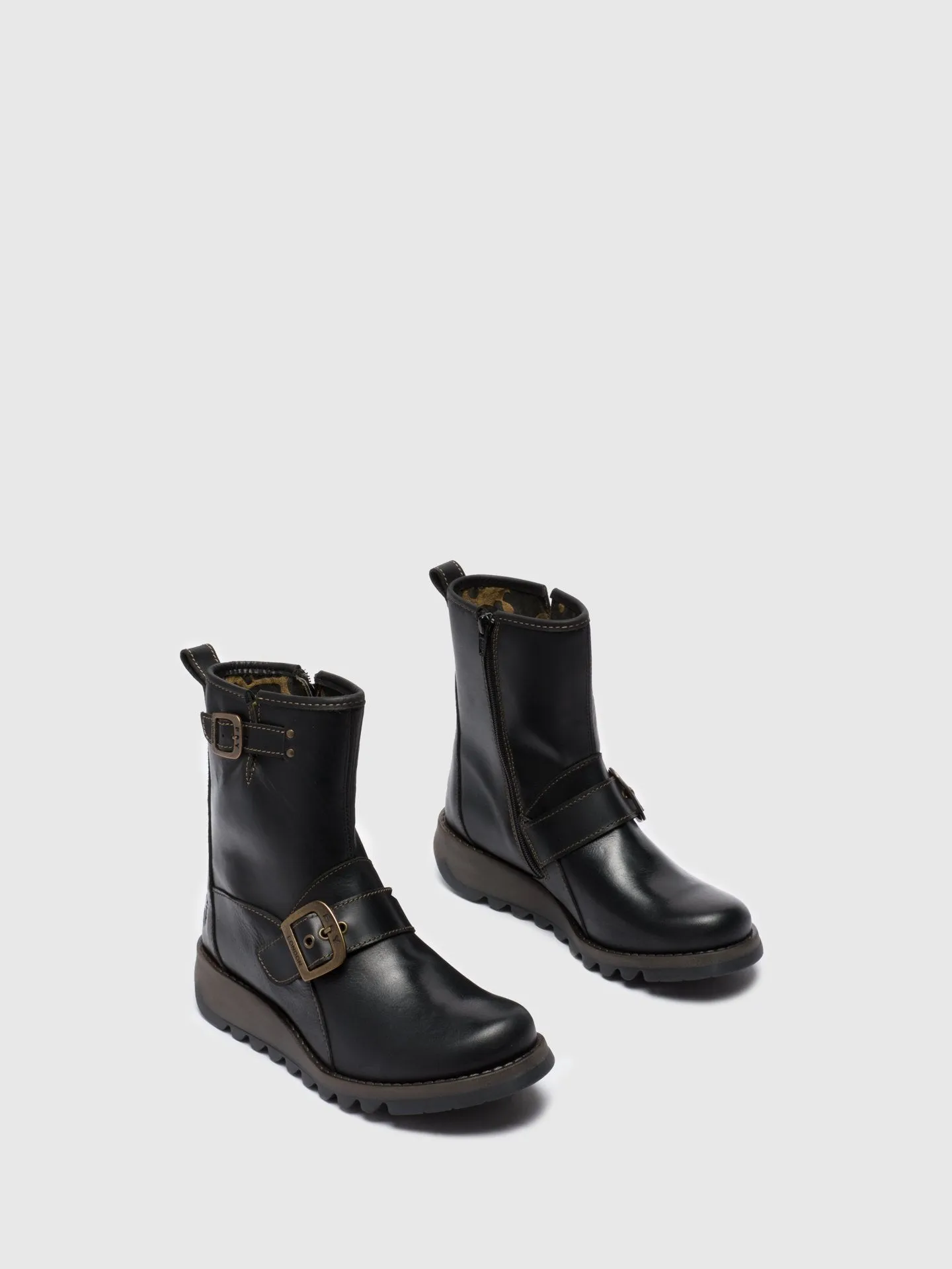 Buckle Ankle Boots SINO525FLY BLACK sold by Fly London product image thumbnail 2