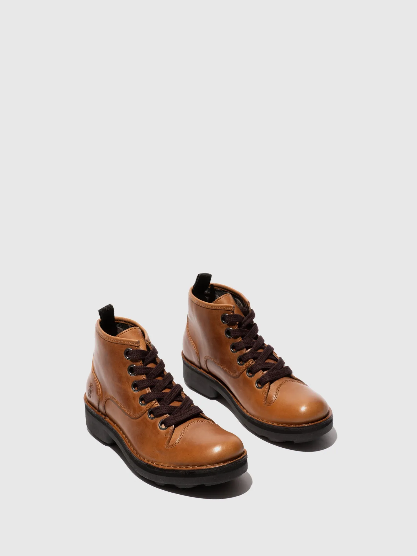 Lace-up Ankle Boots NUXE138FLY MID. BROWN sold by Fly London product image thumbnail 2