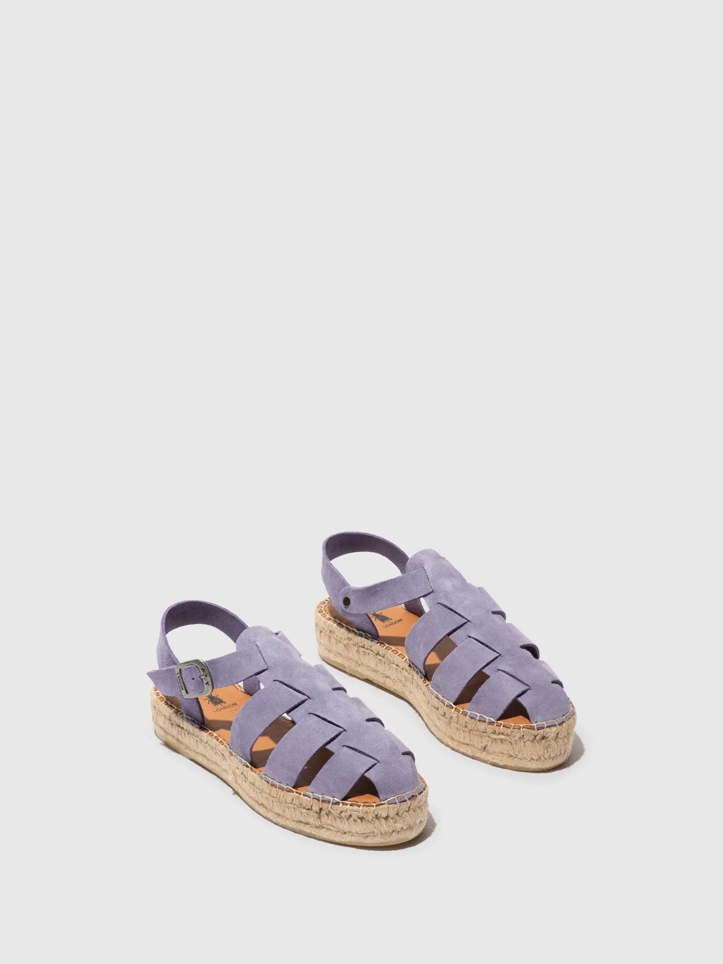 Sling-Back Espadrilles PAWI524FLY SUEDE VIOLET sold by Fly London product image thumbnail 2