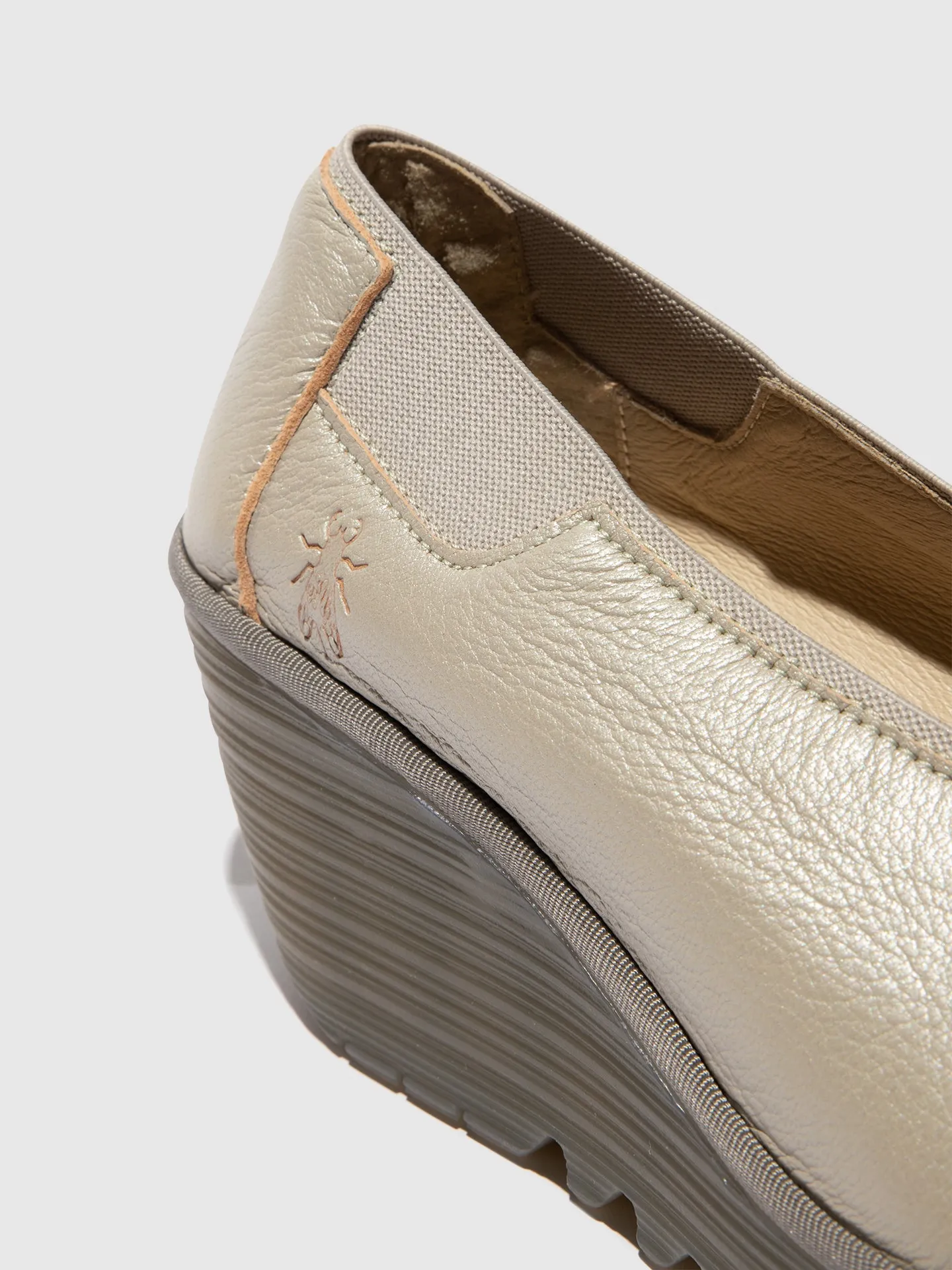 Slip-on Shoes YOZA438FLY BORGOGNA SILVER sold by Fly London product image thumbnail 4