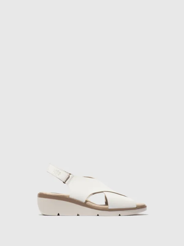 Sling-Back Sandals NABI058FLY WHITE sold by Fly London