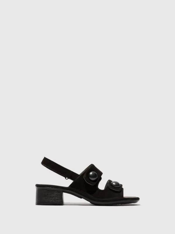 Sling-Back Sandals EBLA489FLY BLACK sold by Fly London