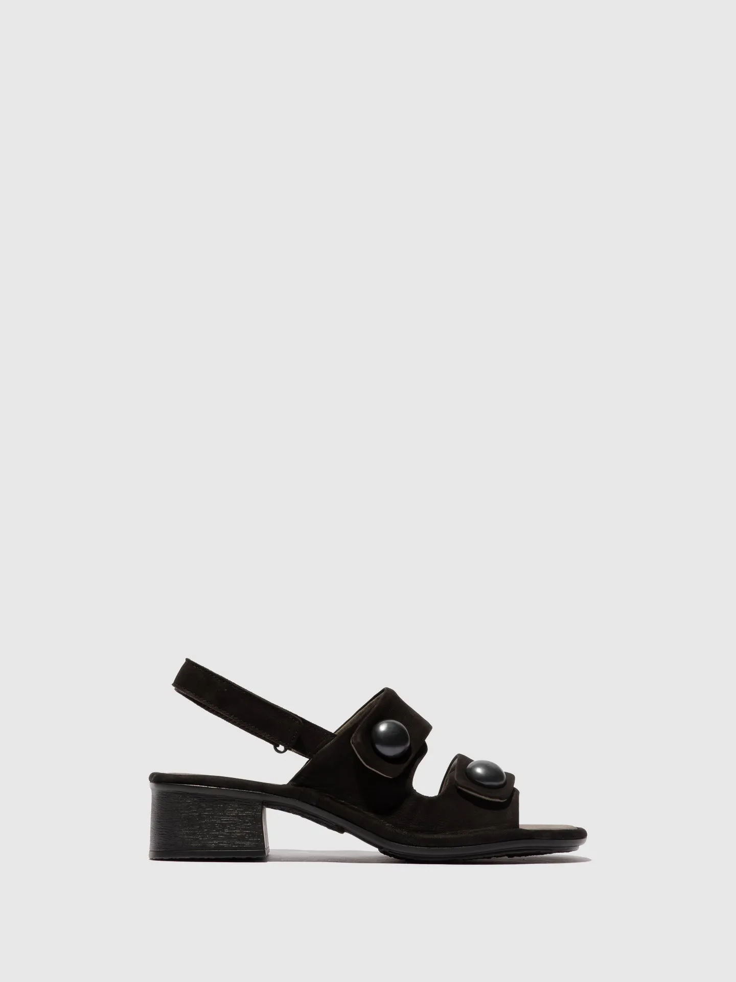 Sling-Back Sandals EBLA489FLY BLACK sold by Fly London