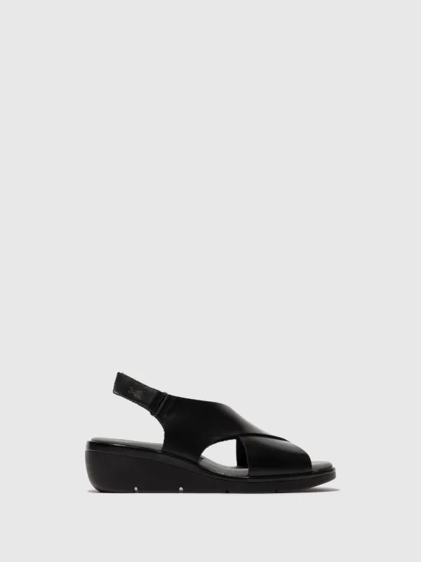 Sling-Back Sandals NABI058FLY BLACK sold by Fly London