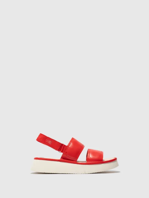 Sling-Back Sandals CRAW467FLY RED sold by Fly London