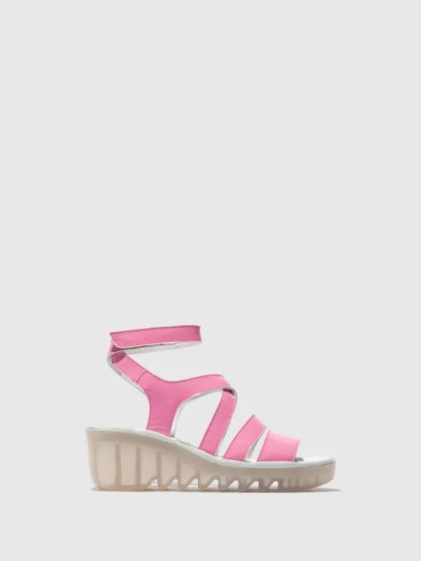 Strappy Sandals BAFY485FLY PINK sold by Fly London