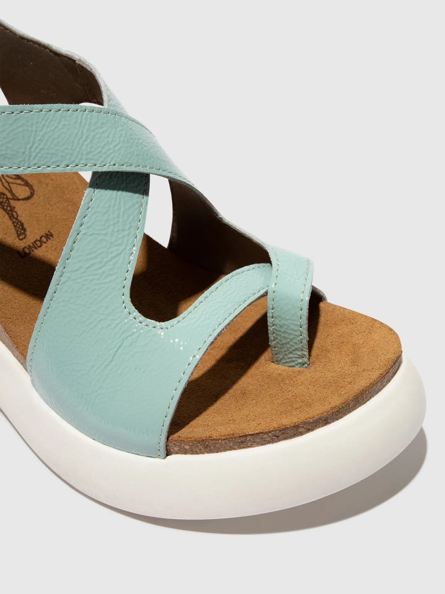 Velcro Sandals GAVI048FLY SPEARMINT sold by Fly London product image thumbnail 4
