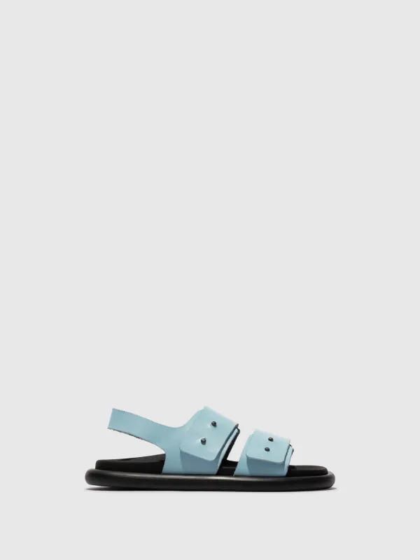 Sling-Back Sandals PAFI070FLY SKY BLUE sold by Fly London