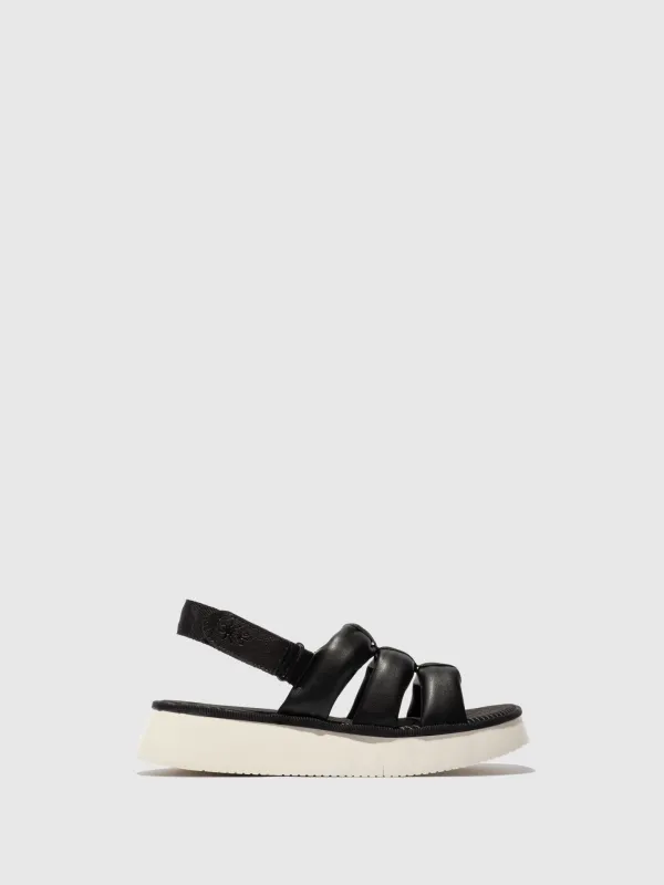 Sling-Back Sandals CAZI468FLY BLACK sold by Fly London
