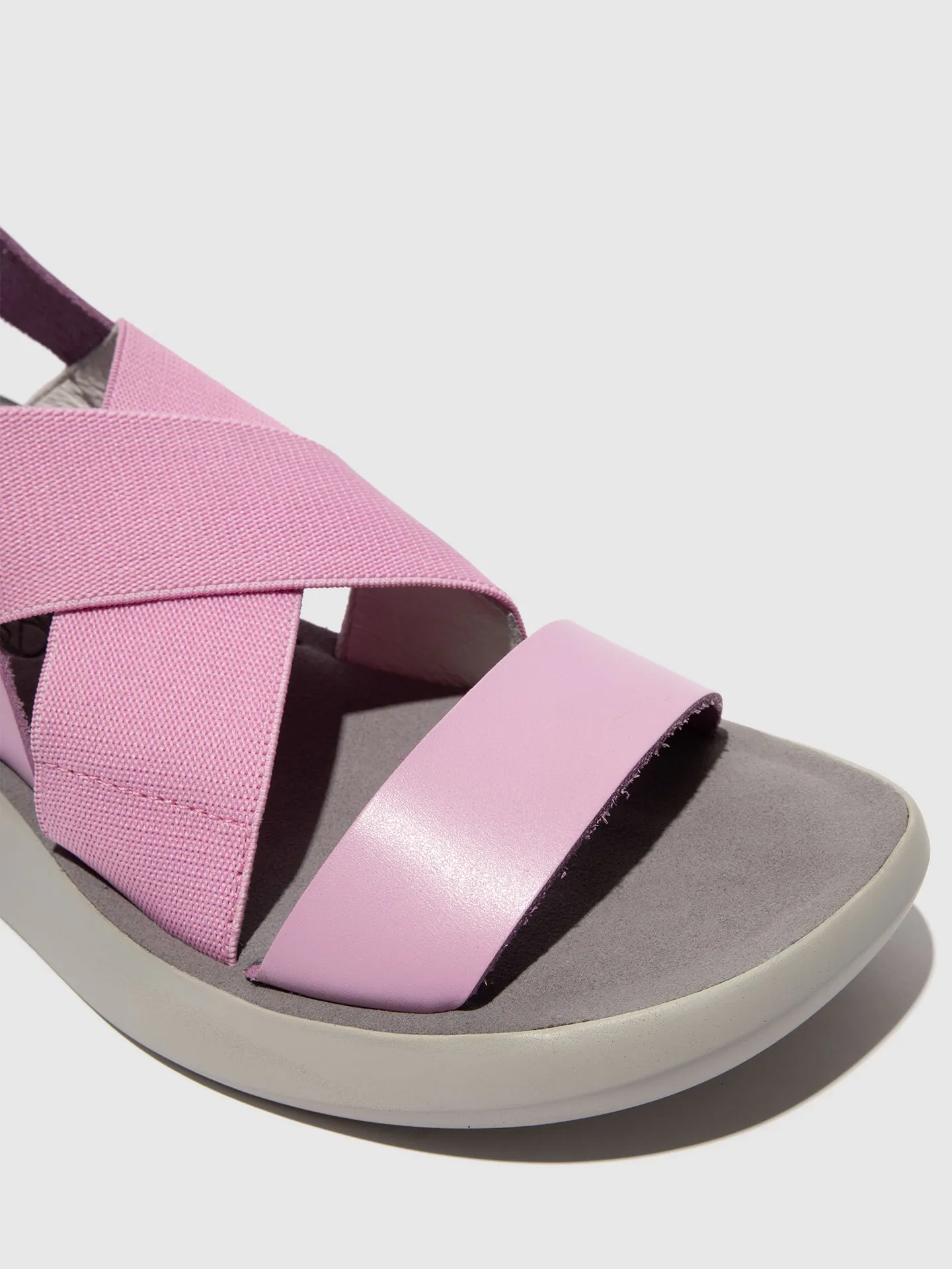 Crossover Sandals BAJI848FLY PINK sold by Fly London product image thumbnail 4