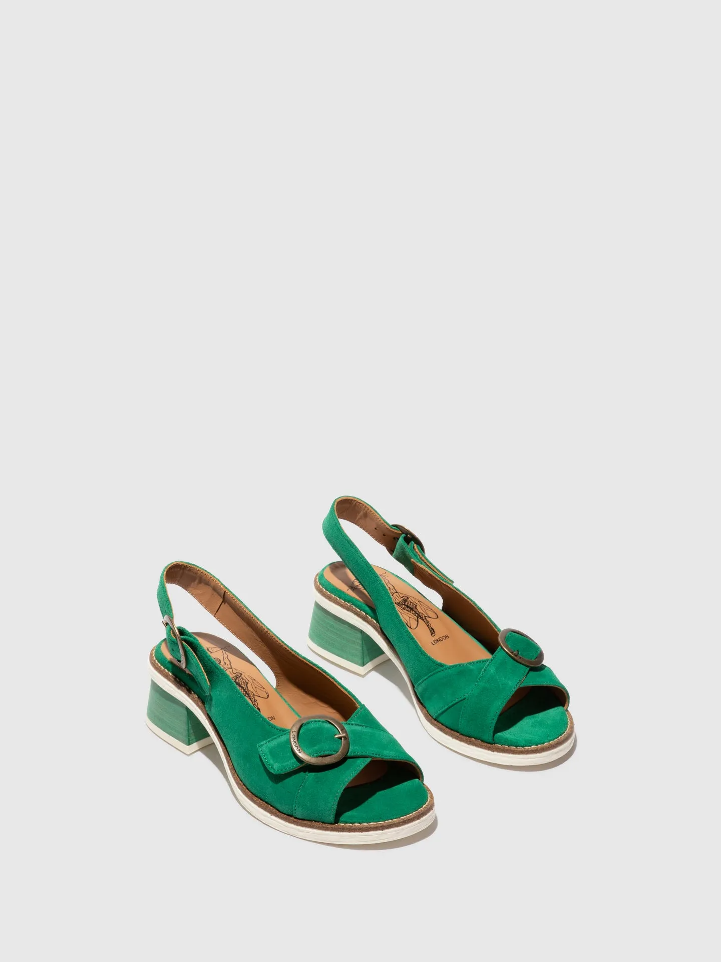 Buckle Sandals CERI090FLY GREEN sold by Fly London product image thumbnail 2
