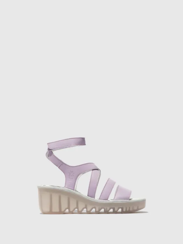 Strappy Sandals BAFY485FLY VIOLET sold by Fly London