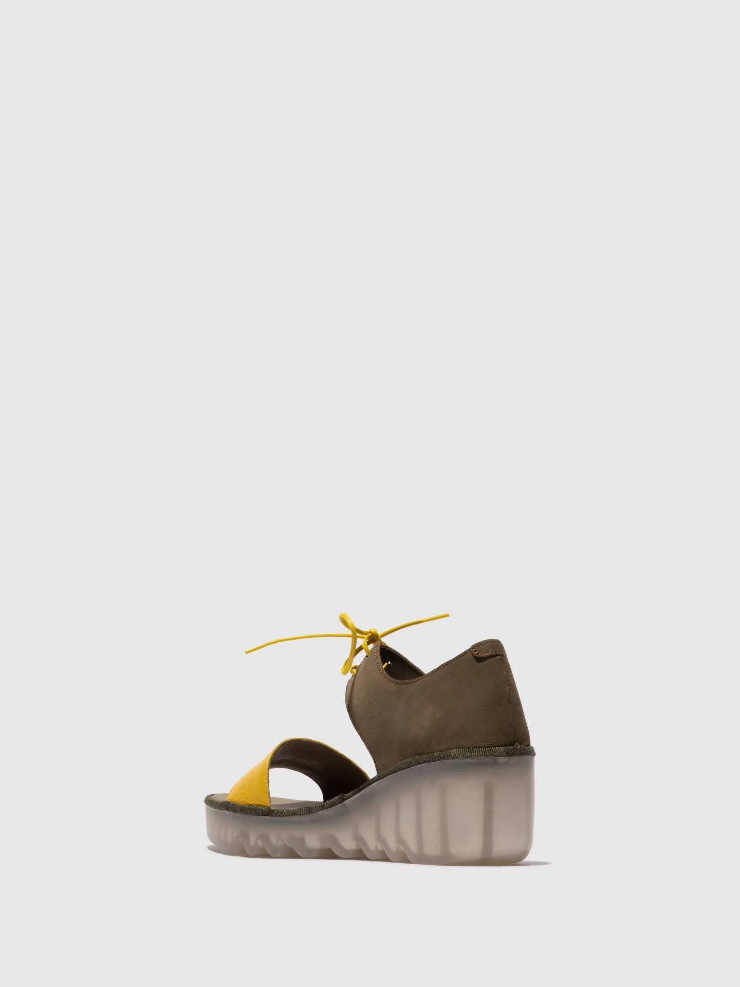 Lace-up Sandals BILU465FLY YELLOW/KHAKI sold by Fly London product image thumbnail 3