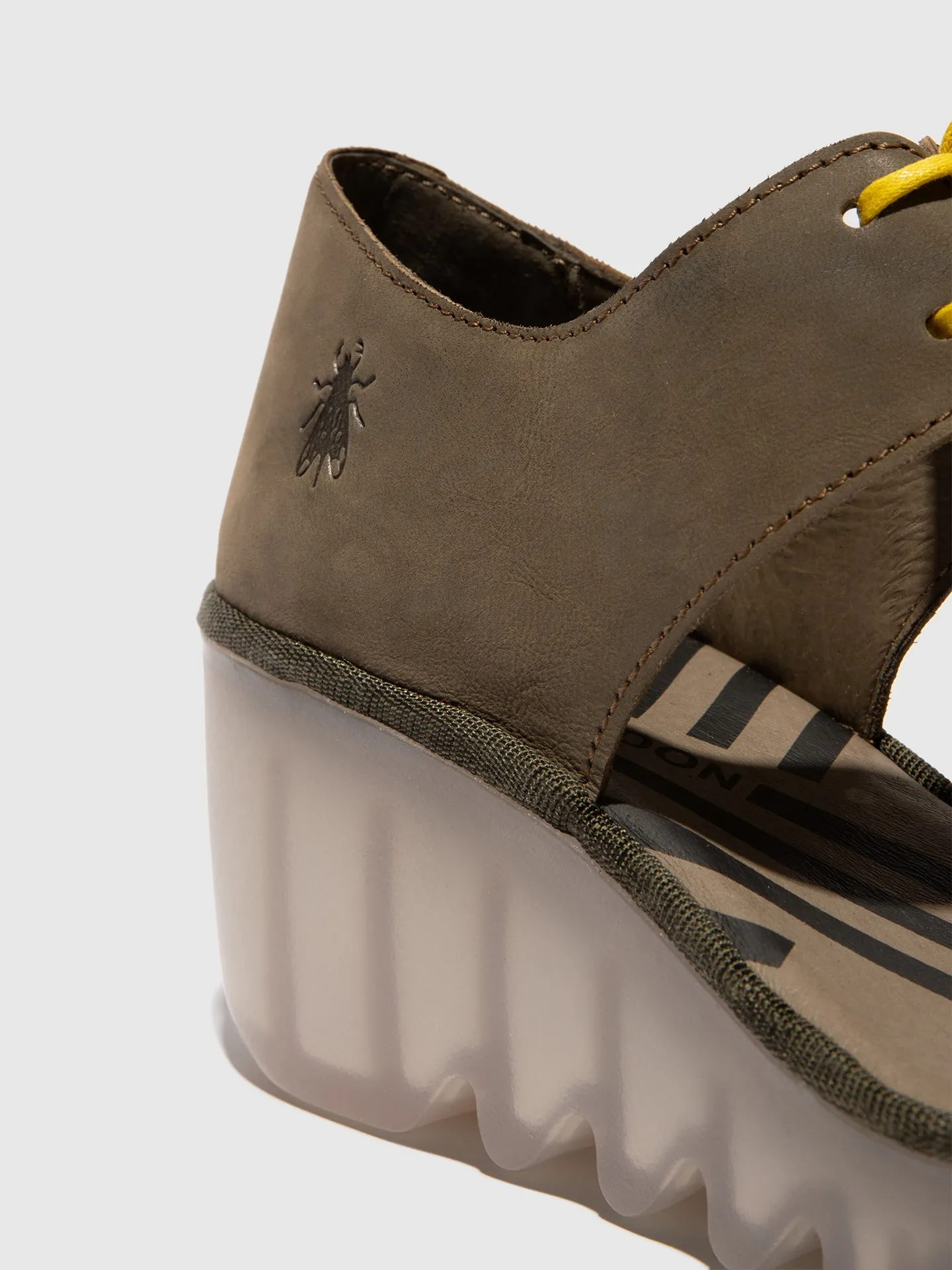 Lace-up Sandals BILU465FLY YELLOW/KHAKI sold by Fly London product image thumbnail 4