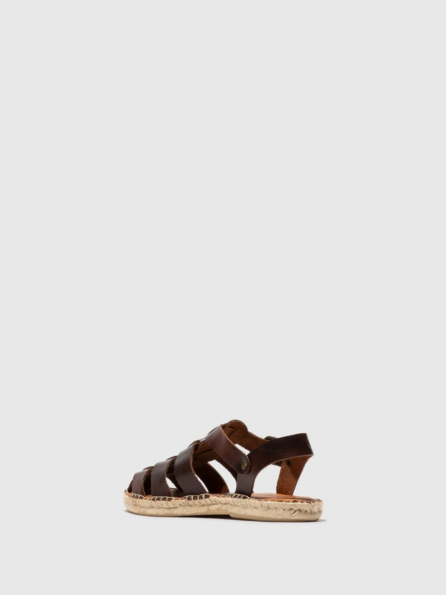 Sling-Back Espadrilles SUCH527FLY LEATHER BROWN sold by Fly London product image thumbnail 3