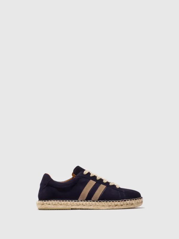 Lace-up Espadrilles SCAM529FLY NAVY/SAND sold by Fly London
