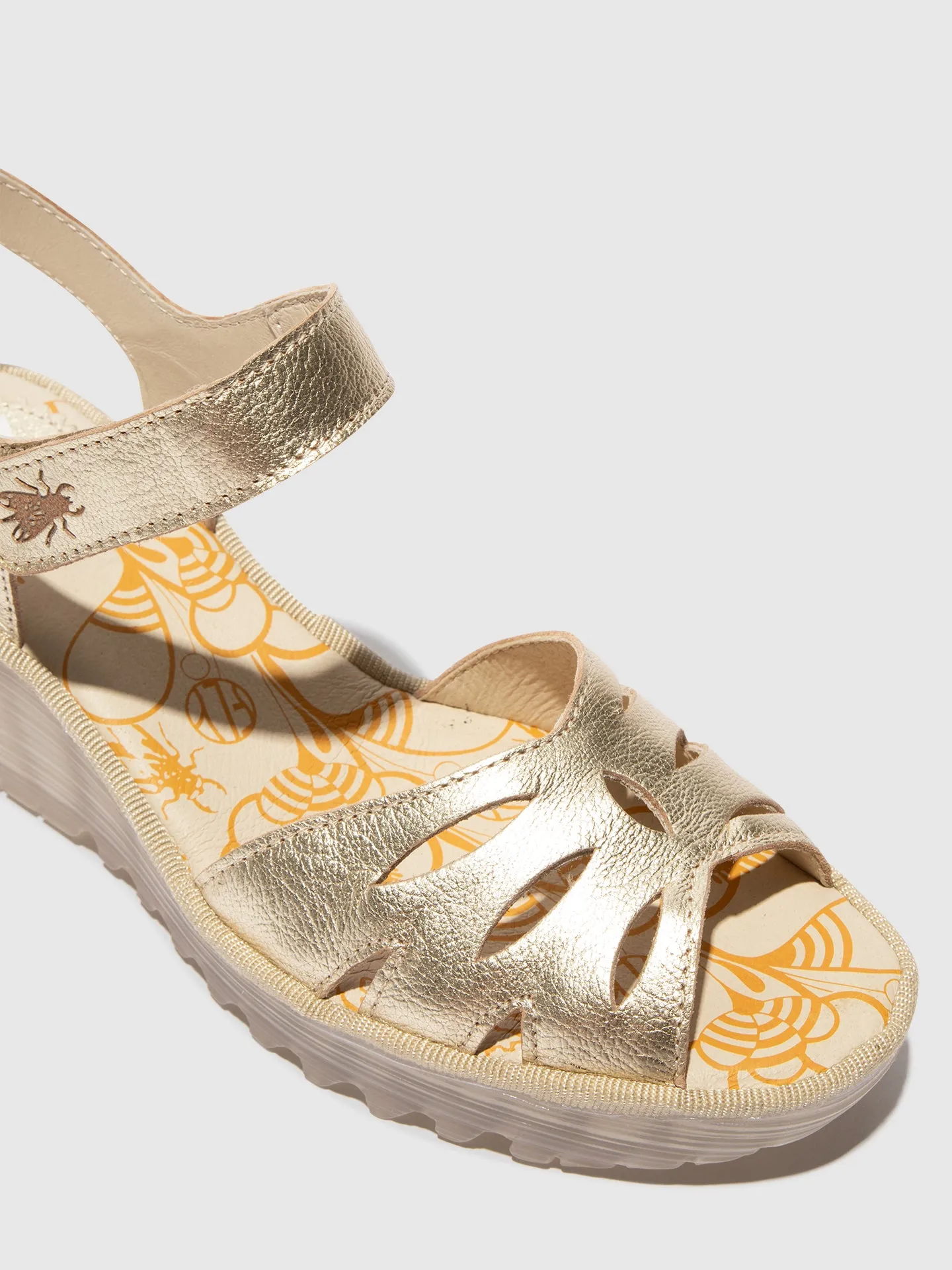 Sling-Back Sandals YAZI479FLY GOLD sold by Fly London product image thumbnail 4