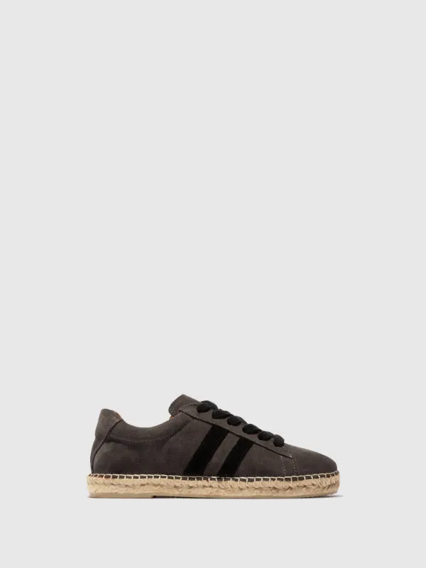 Lace-up Espadrilles SCAW530FLY GREY/BLACK sold by Fly London