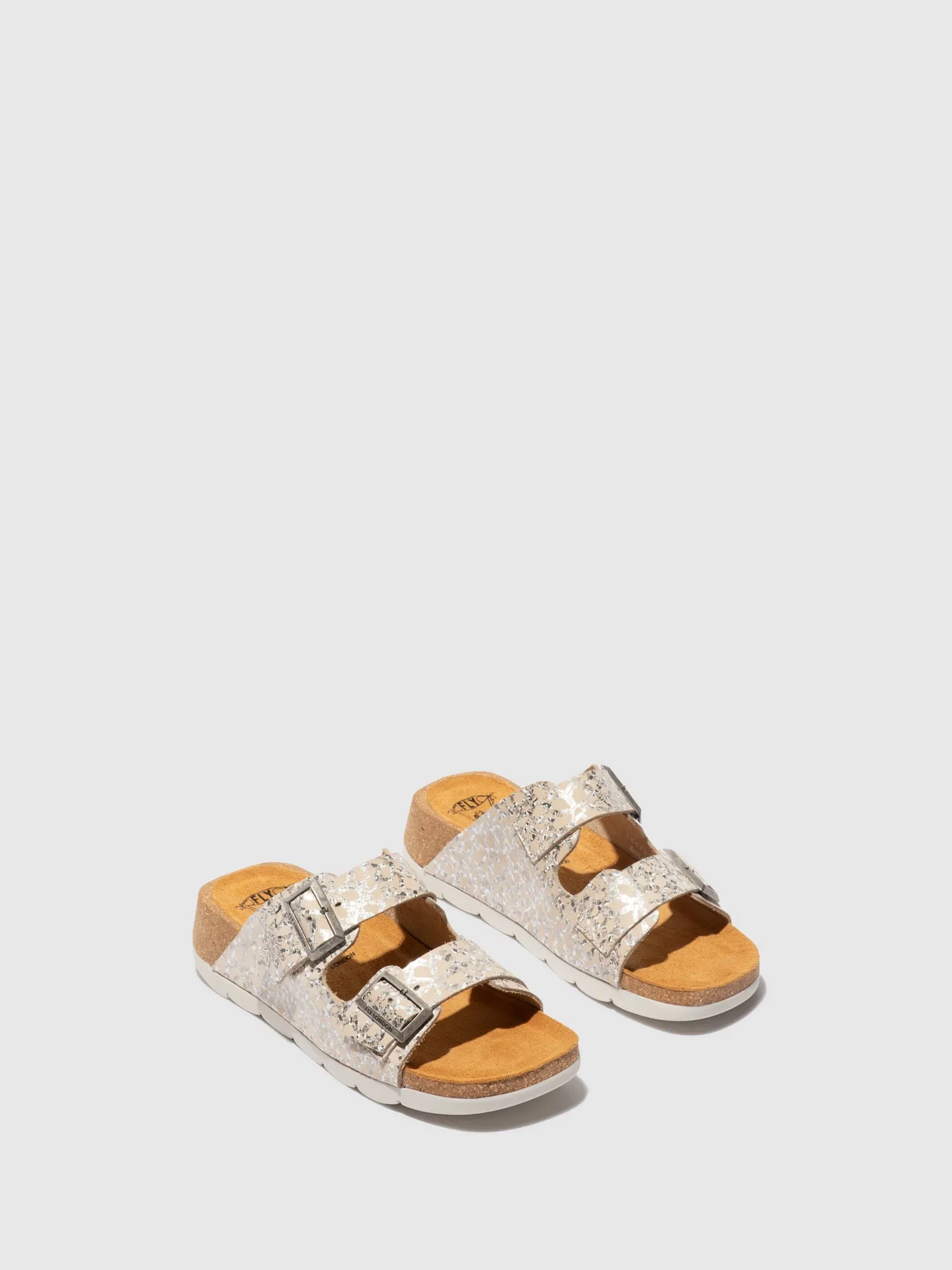 Buckle Sandals CAJA721FLY FANTASY WHITE sold by Fly London product image thumbnail 2