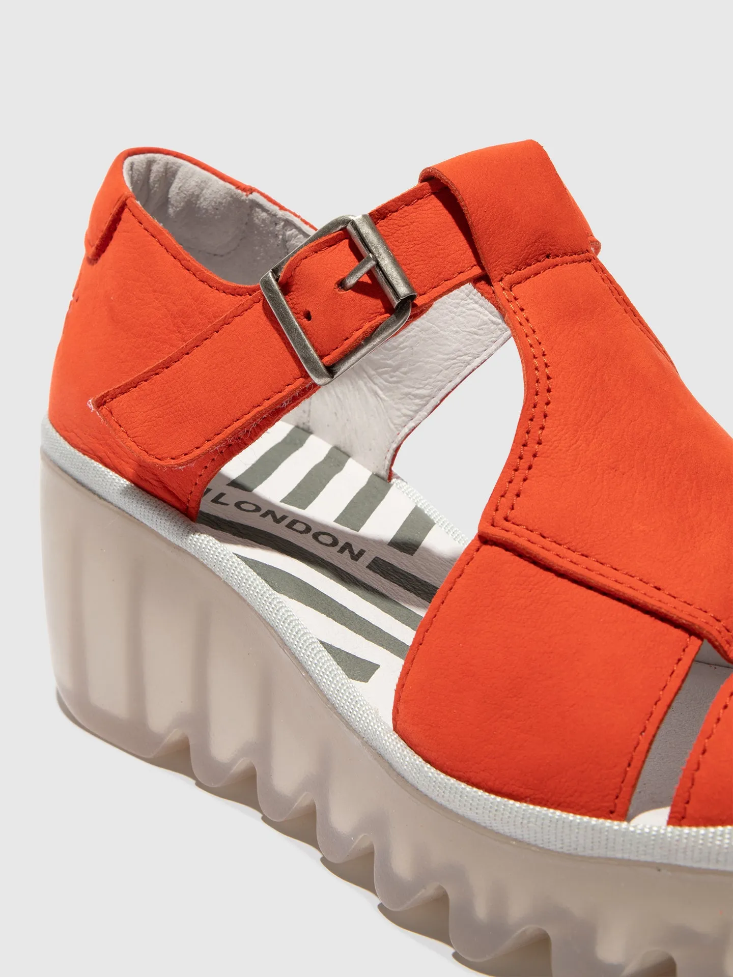 Buckle Sandals BURI481FLY SCARLET sold by Fly London product image thumbnail 4