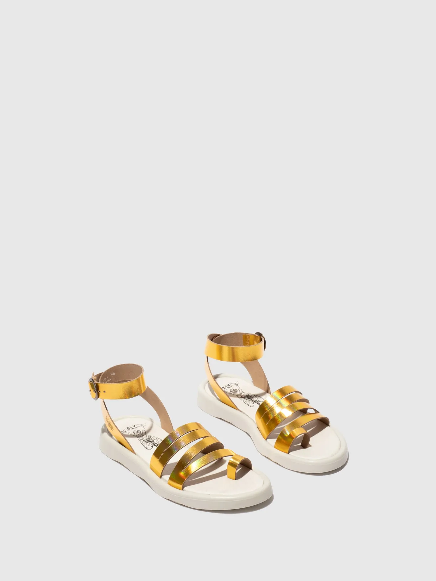 Ankle Strap Sandals TRIX075FLY GOLD sold by Fly London product image thumbnail 2
