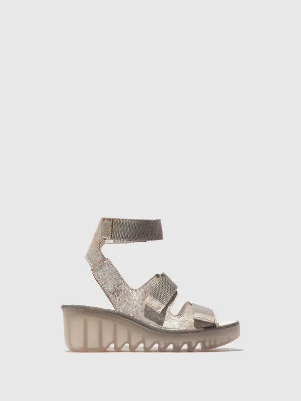 Velcro Sandals BECH474FLY PEARL sold by Fly London