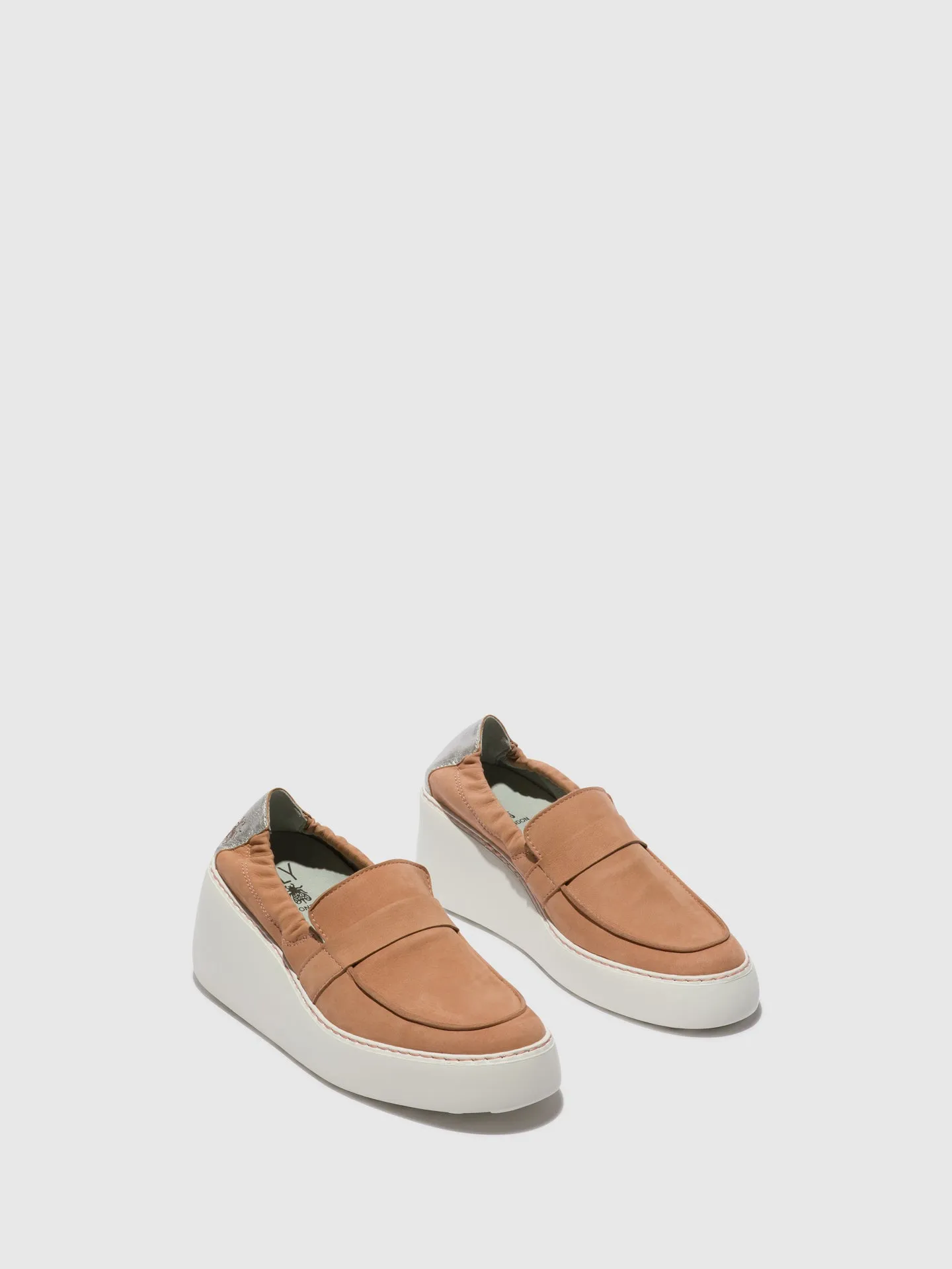 Slip-on Trainers DULI620FLY NUDE PINK/SILVER sold by Fly London product image thumbnail 2