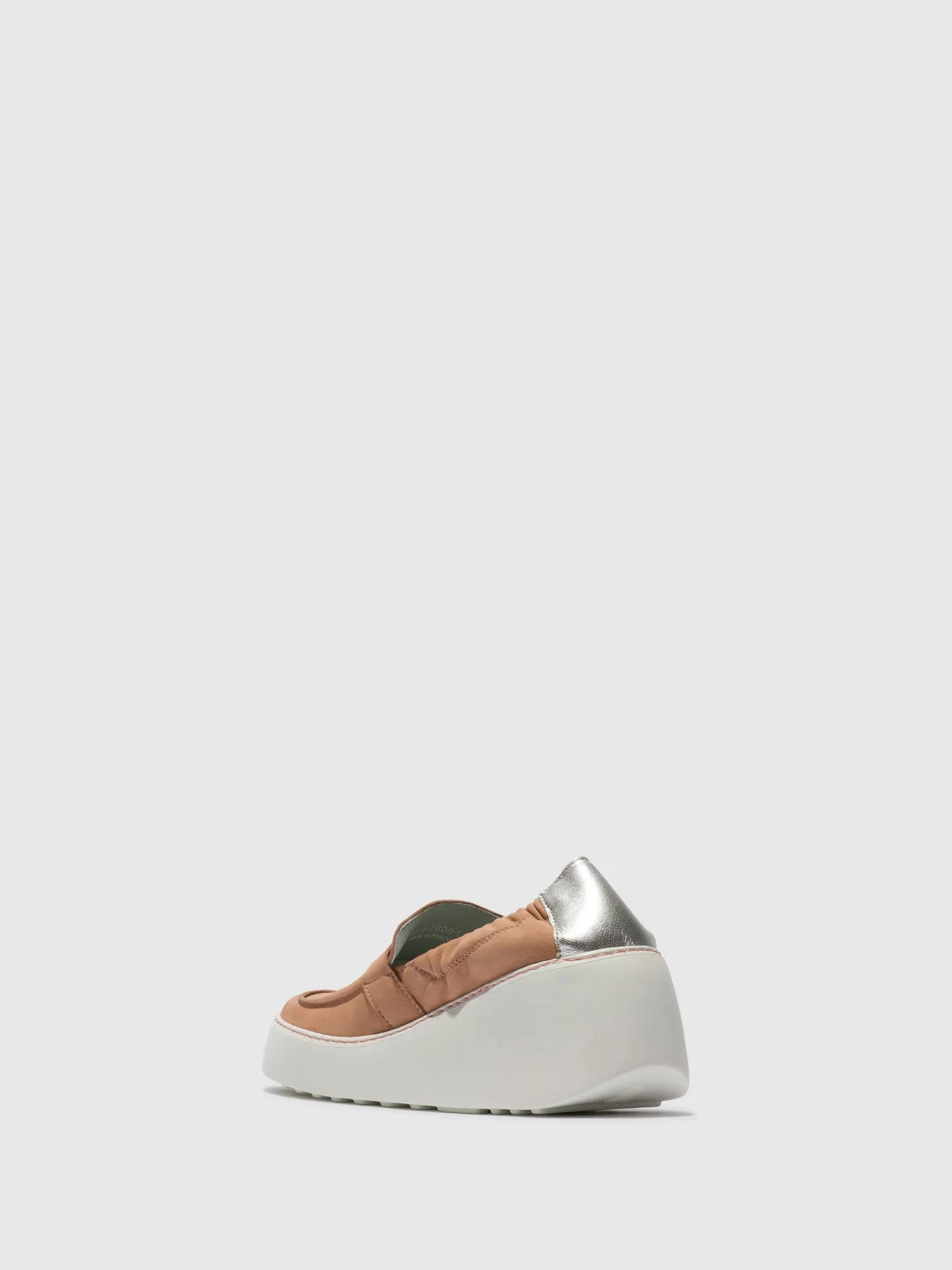 Slip-on Trainers DULI620FLY NUDE PINK/SILVER sold by Fly London product image thumbnail 3