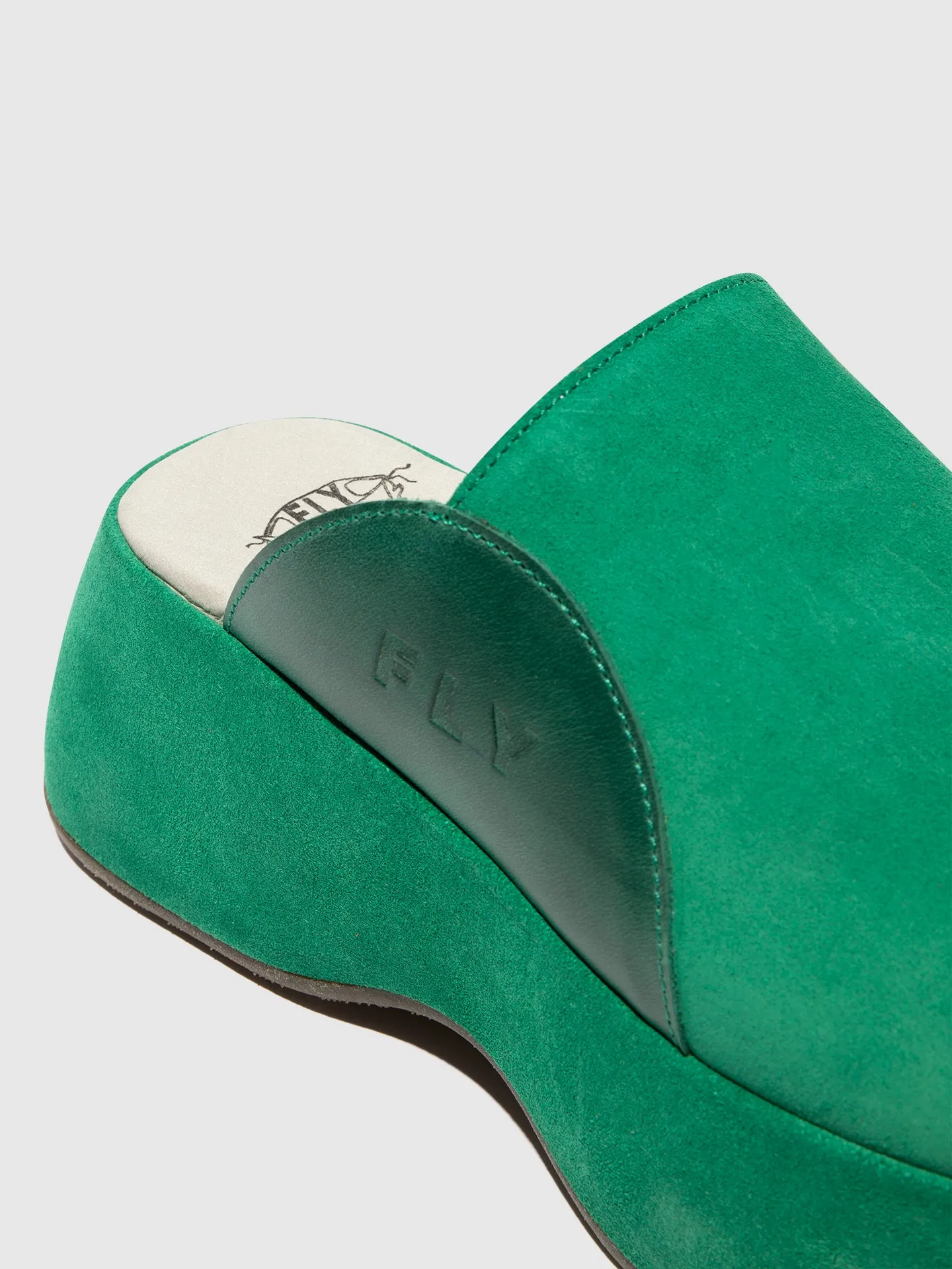 Slip-on Mules BEZI078FLY GREEN/GREEN sold by Fly London product image thumbnail 4