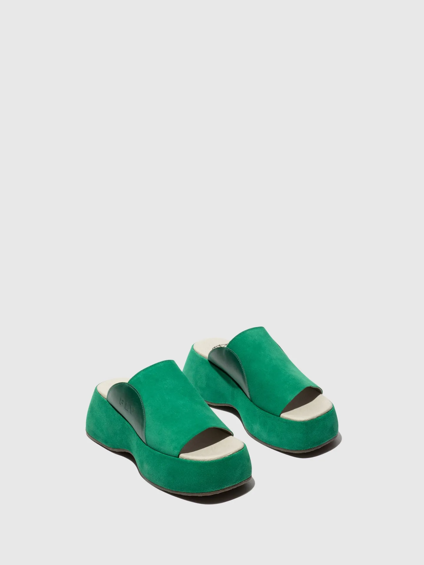 Slip-on Mules BEZI078FLY GREEN/GREEN sold by Fly London product image thumbnail 2