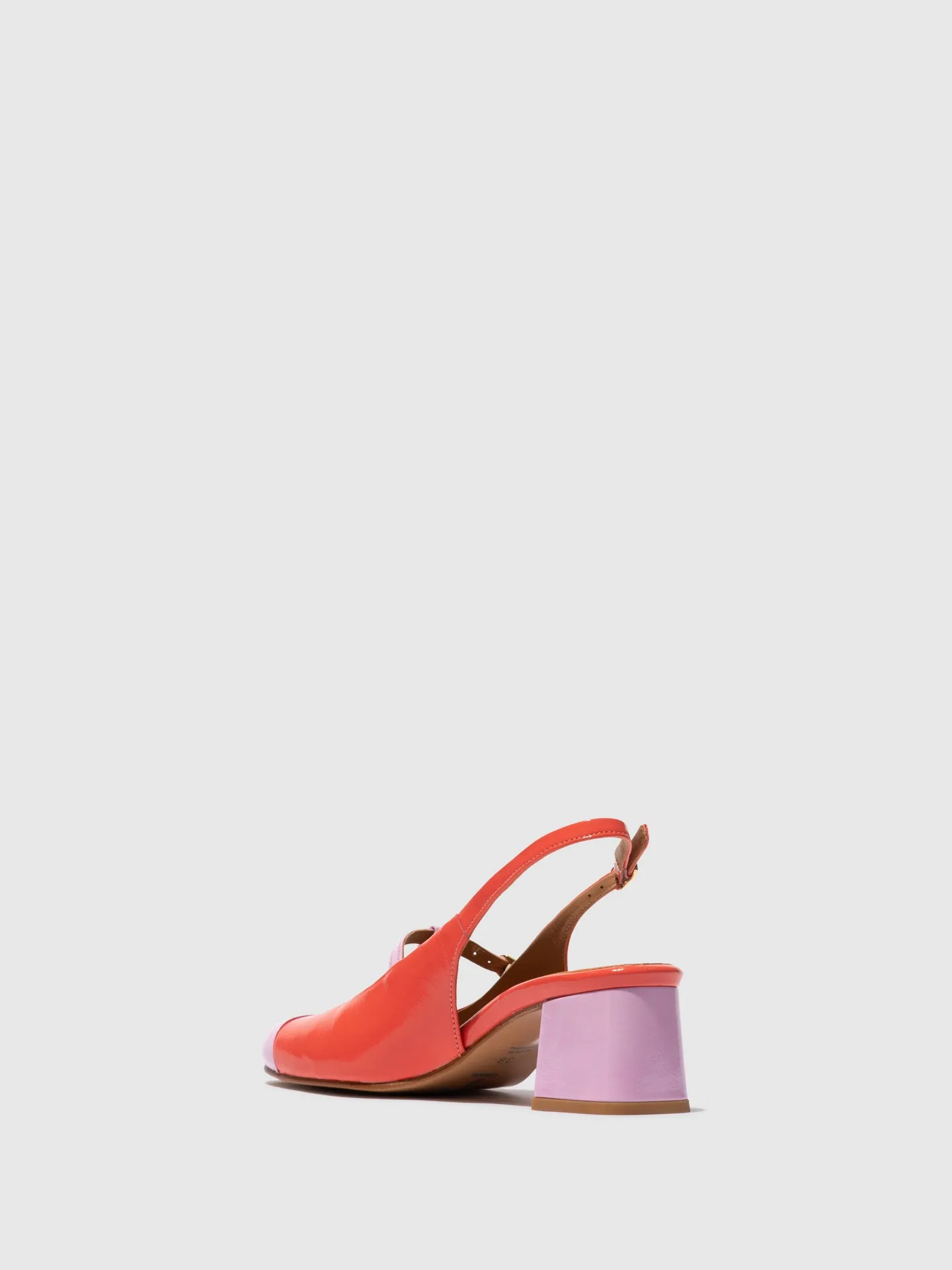 Sling-Back Sandals SOLN083FLY PINK/SCARLET sold by Fly London product image thumbnail 3