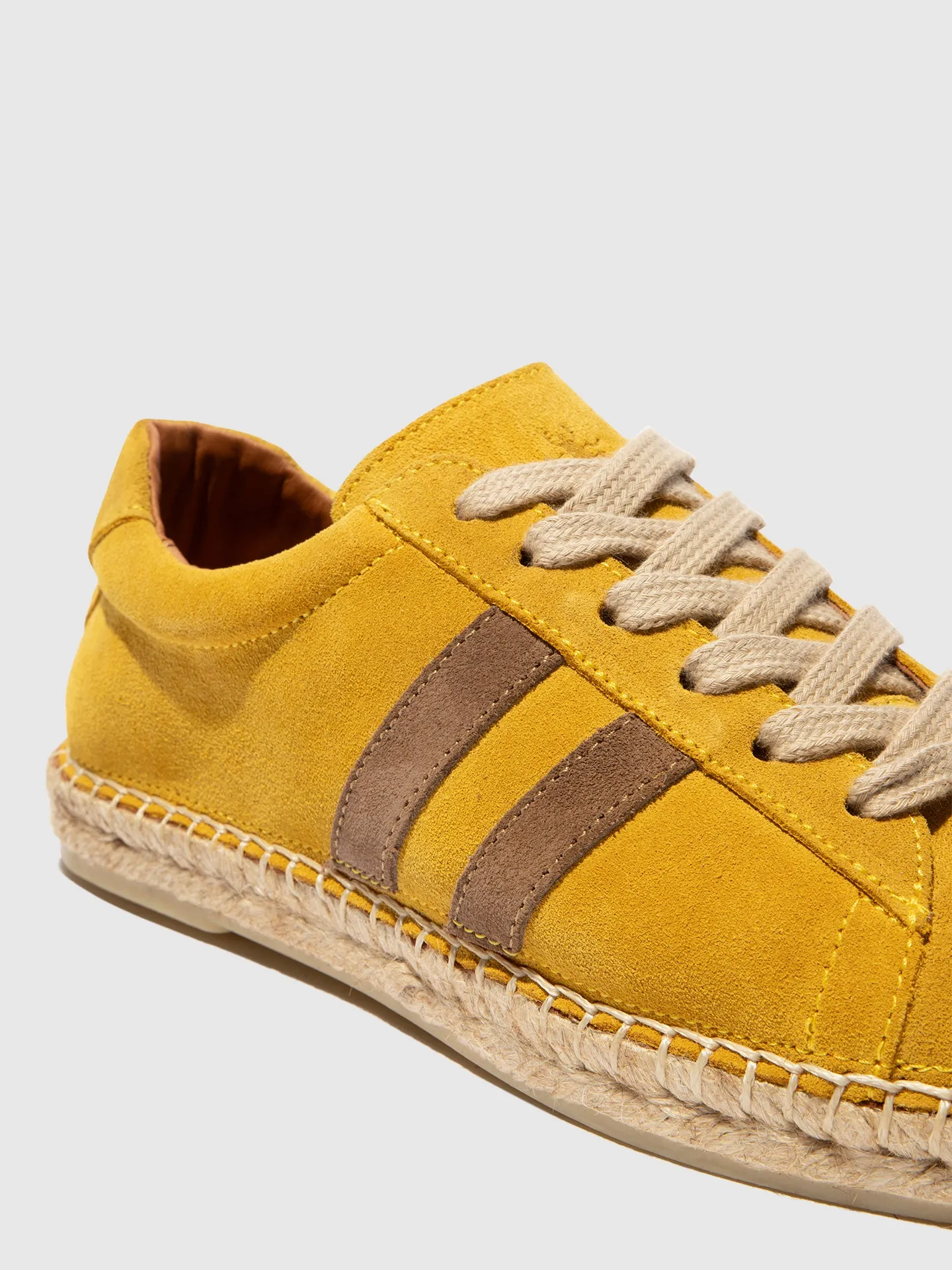 Lace-up Espadrilles SCAW530FLY YELLOW/TAN sold by Fly London product image thumbnail 4