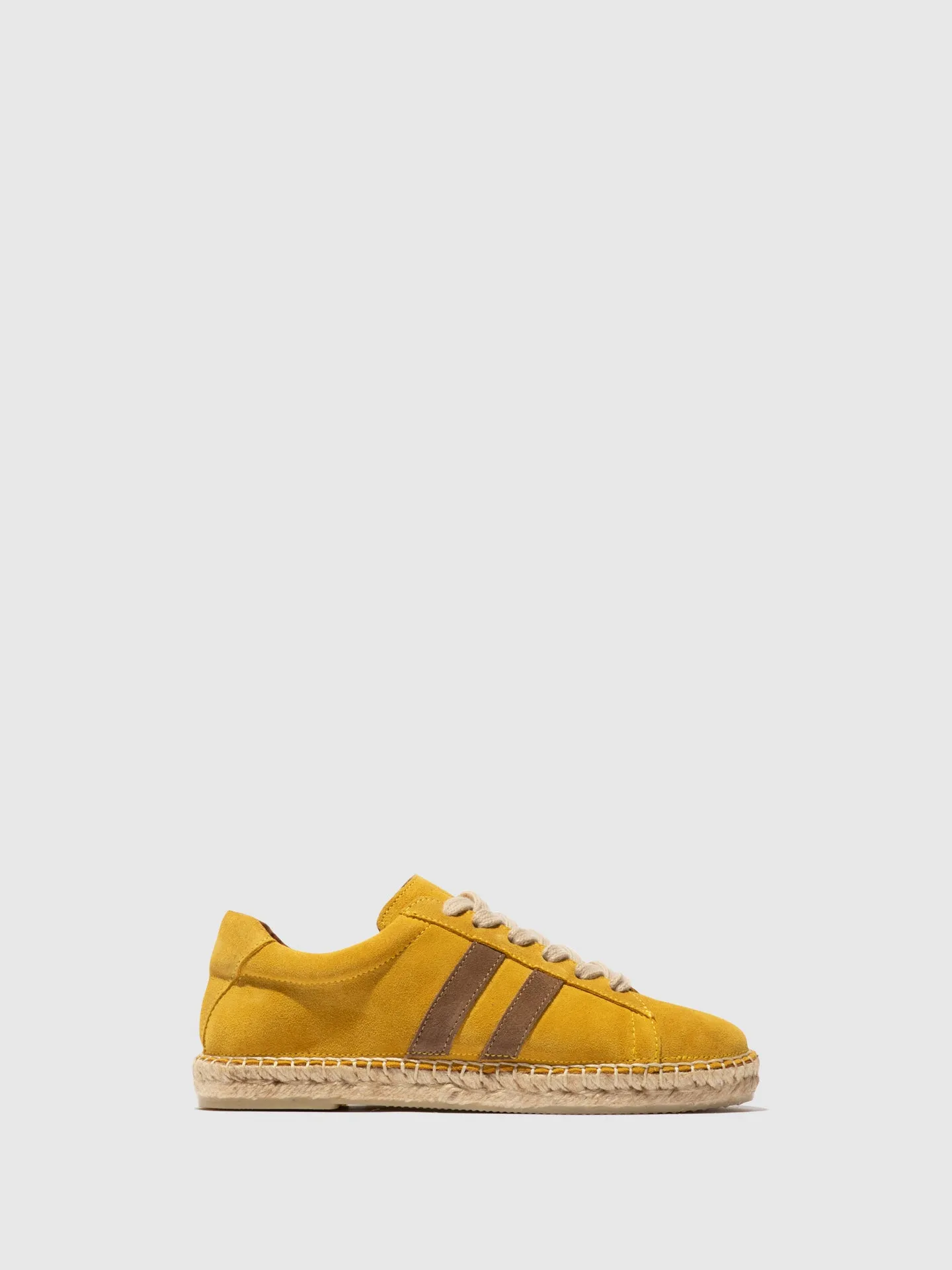 Lace-up Espadrilles SCAW530FLY YELLOW/TAN sold by Fly London
